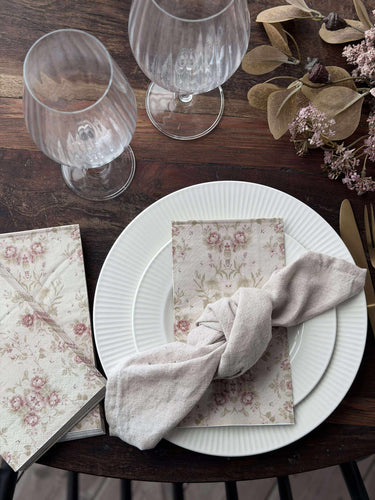 Servetter Minirosor - 20st.