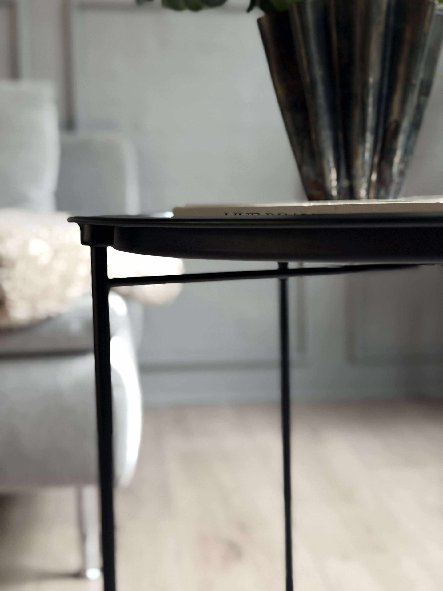 Brickbord - Svart metall