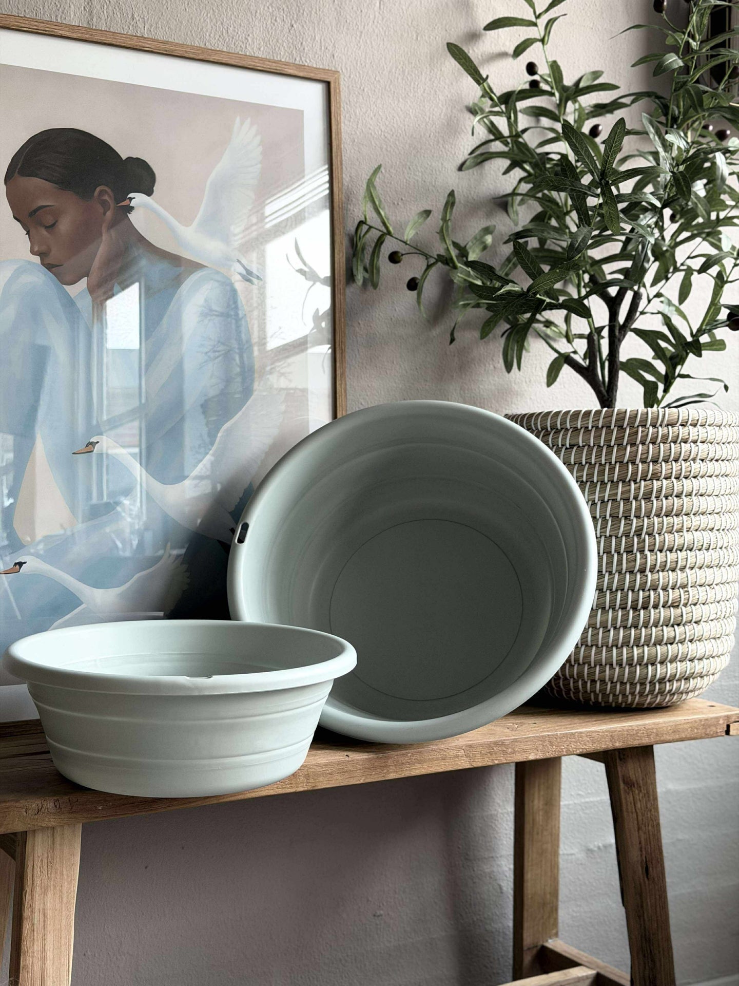 Balja Mint - Hopfällbar 9 liter för upphängning