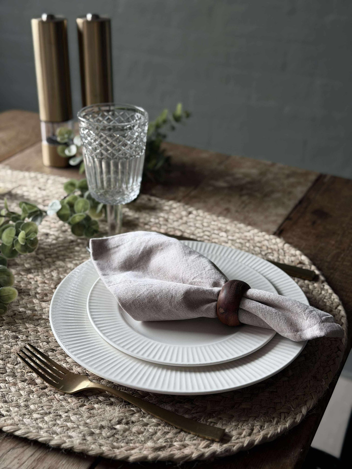 Dörrmatta Jute Oval