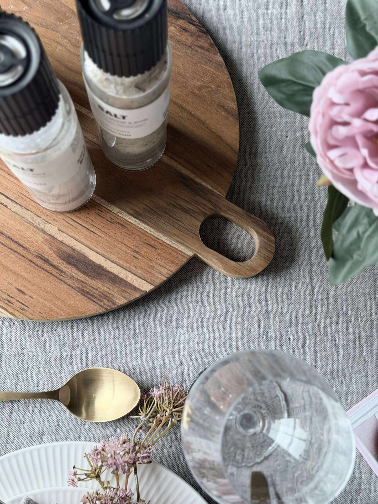 Skärbräda Teak - Perfekt för tapas