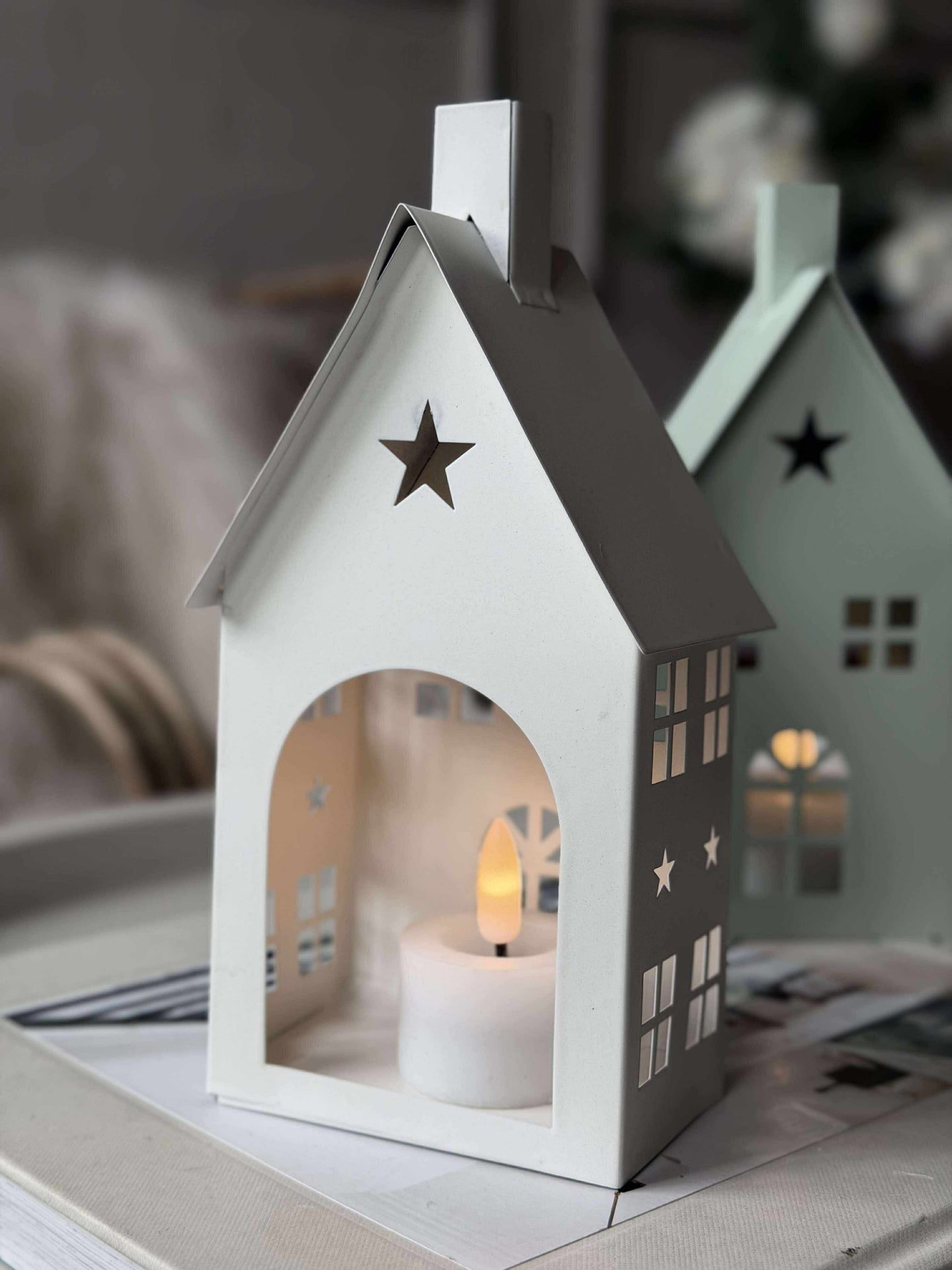 Ljuslykta - Vit eller grön