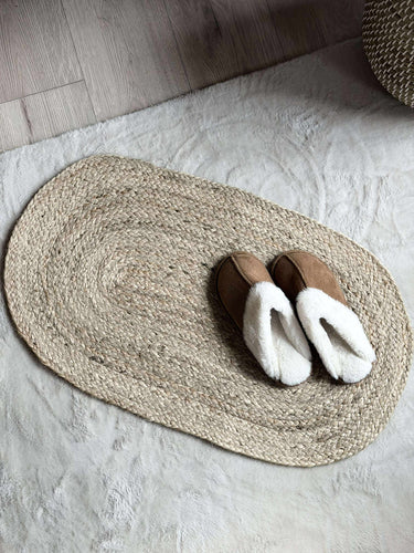 Dörrmatta Jute Oval