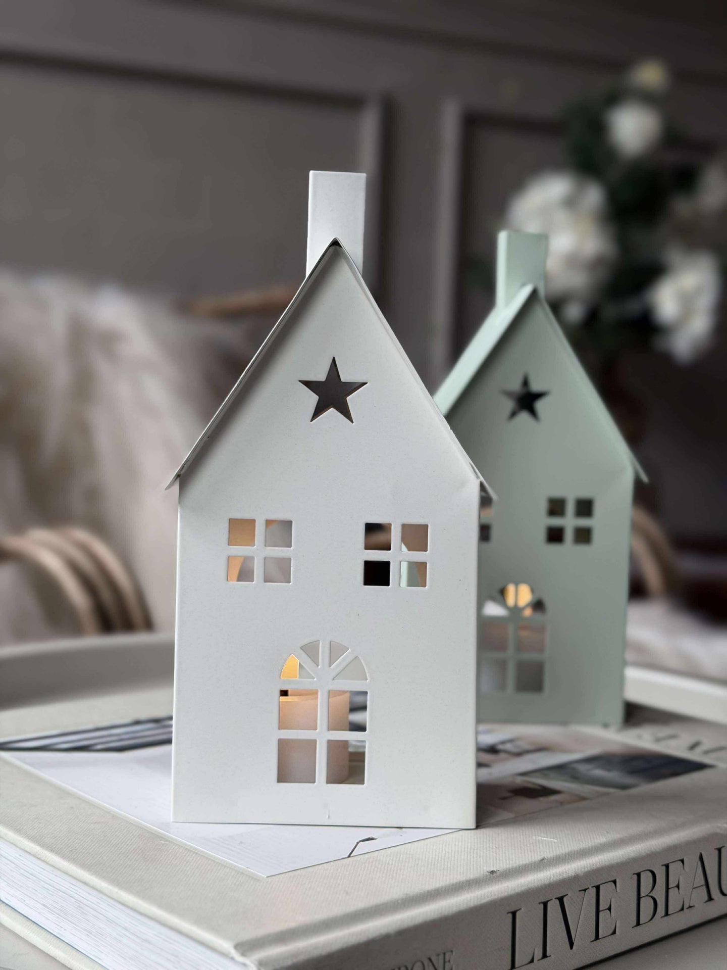 Ljuslykta - Vit eller grön