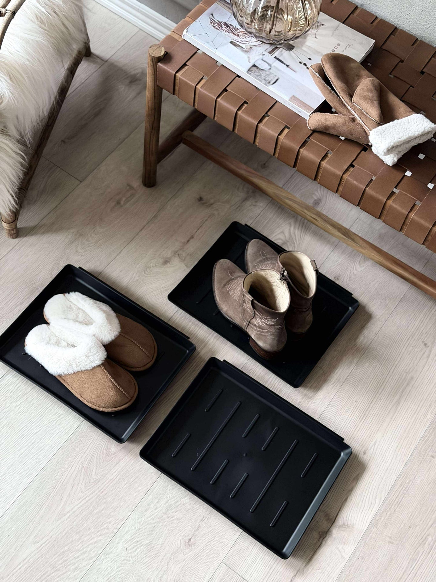 Set med 3 skobrickor