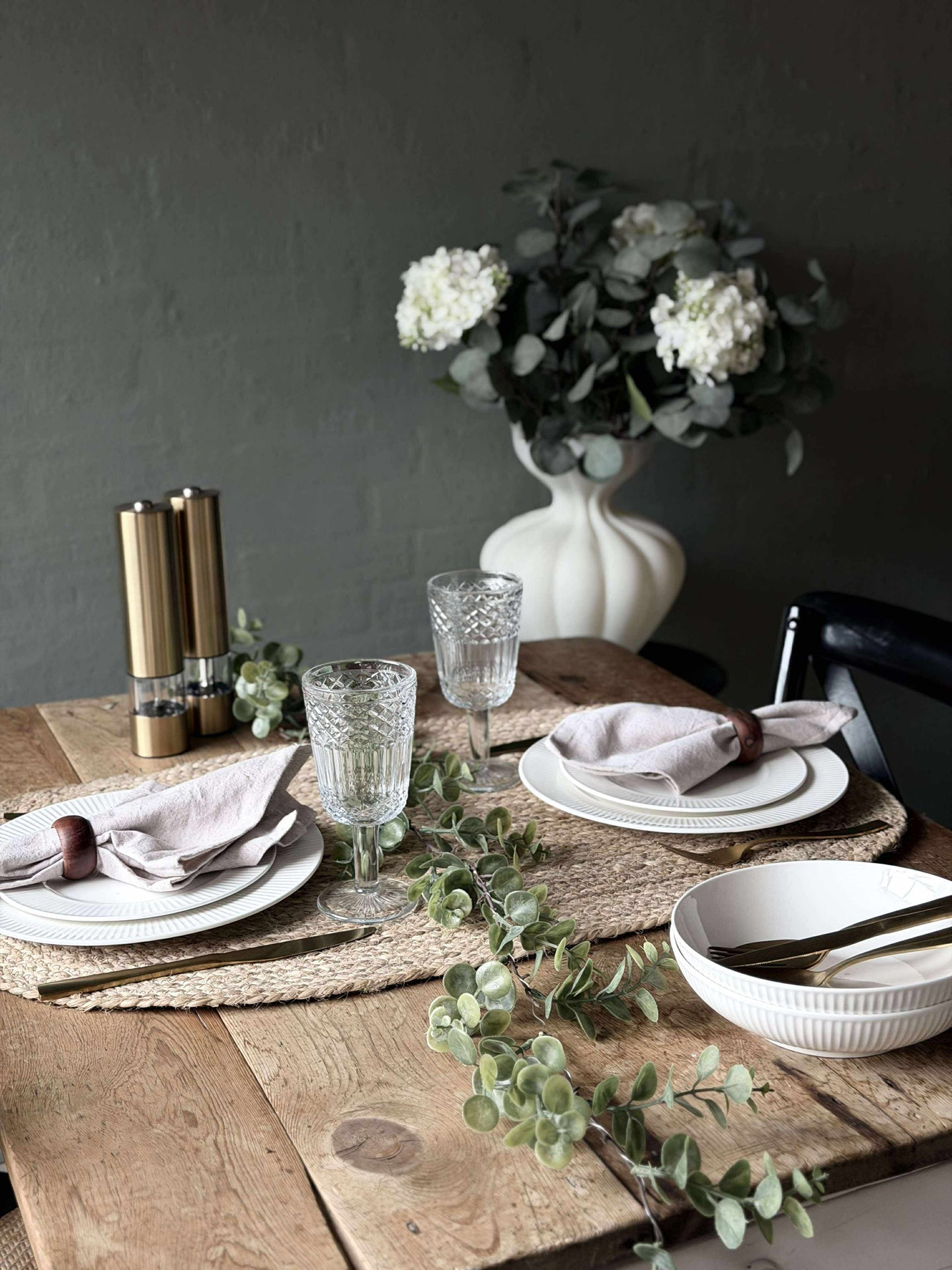 Dörrmatta Jute Oval