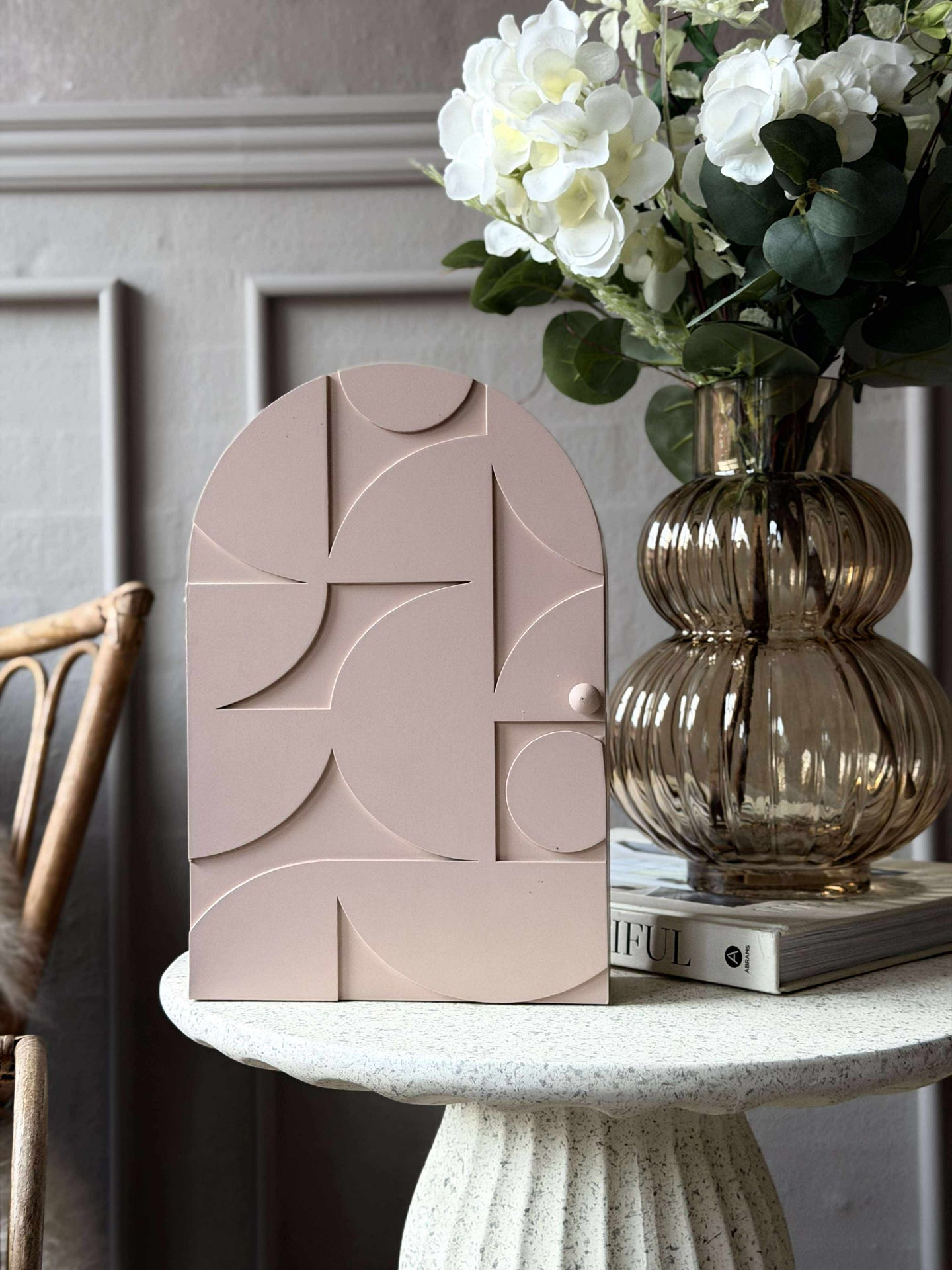 Nyckelskåp - Kräm eller rosa