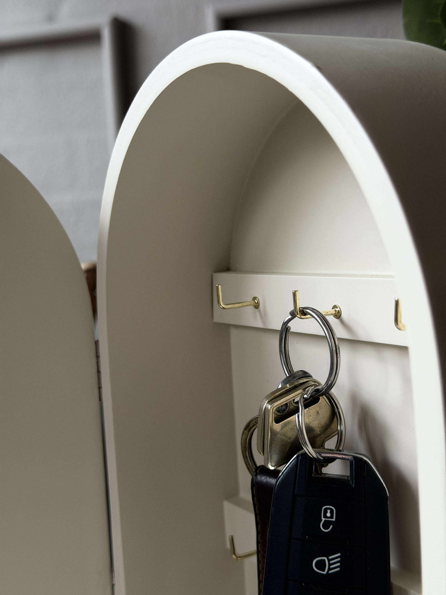 Nyckelskåp - Kräm eller rosa