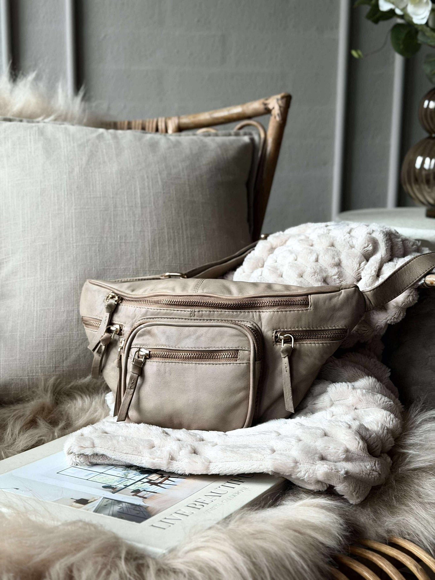 Bumbag – VINTAGE beige