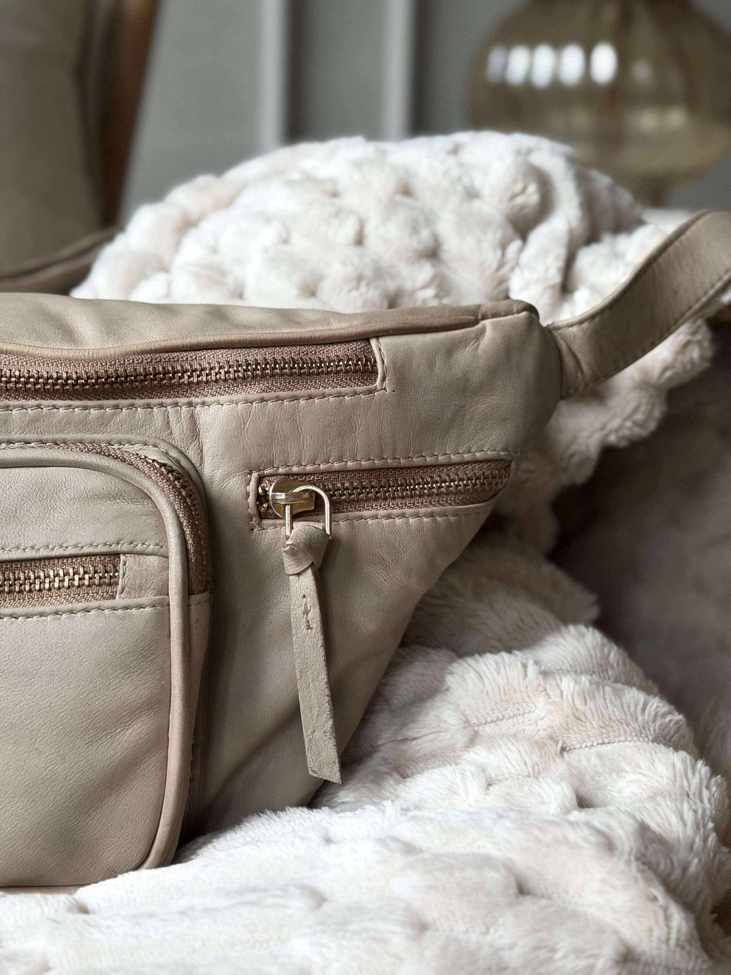 Bumbag – VINTAGE beige