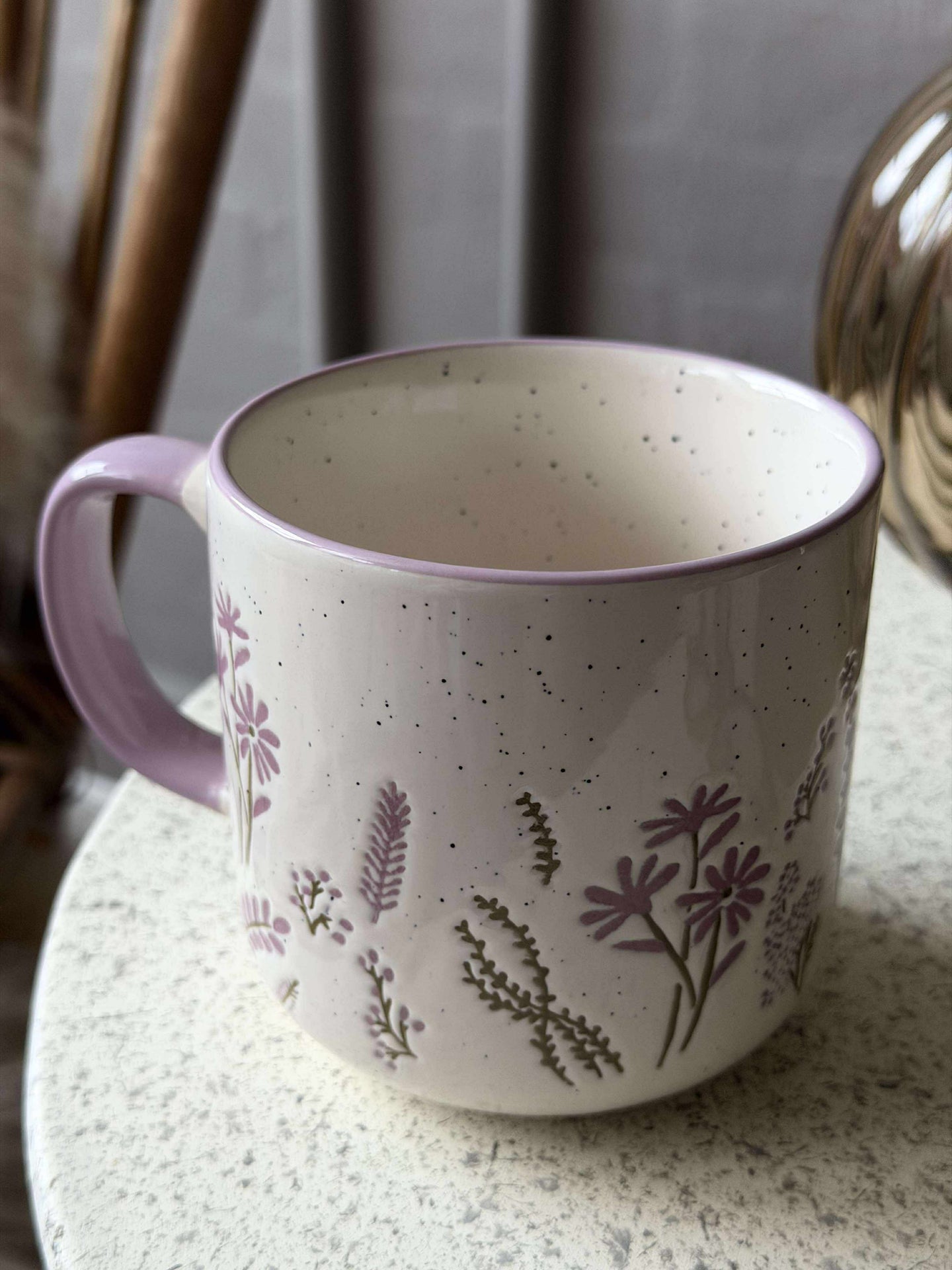 Mugg med blommor - MIX