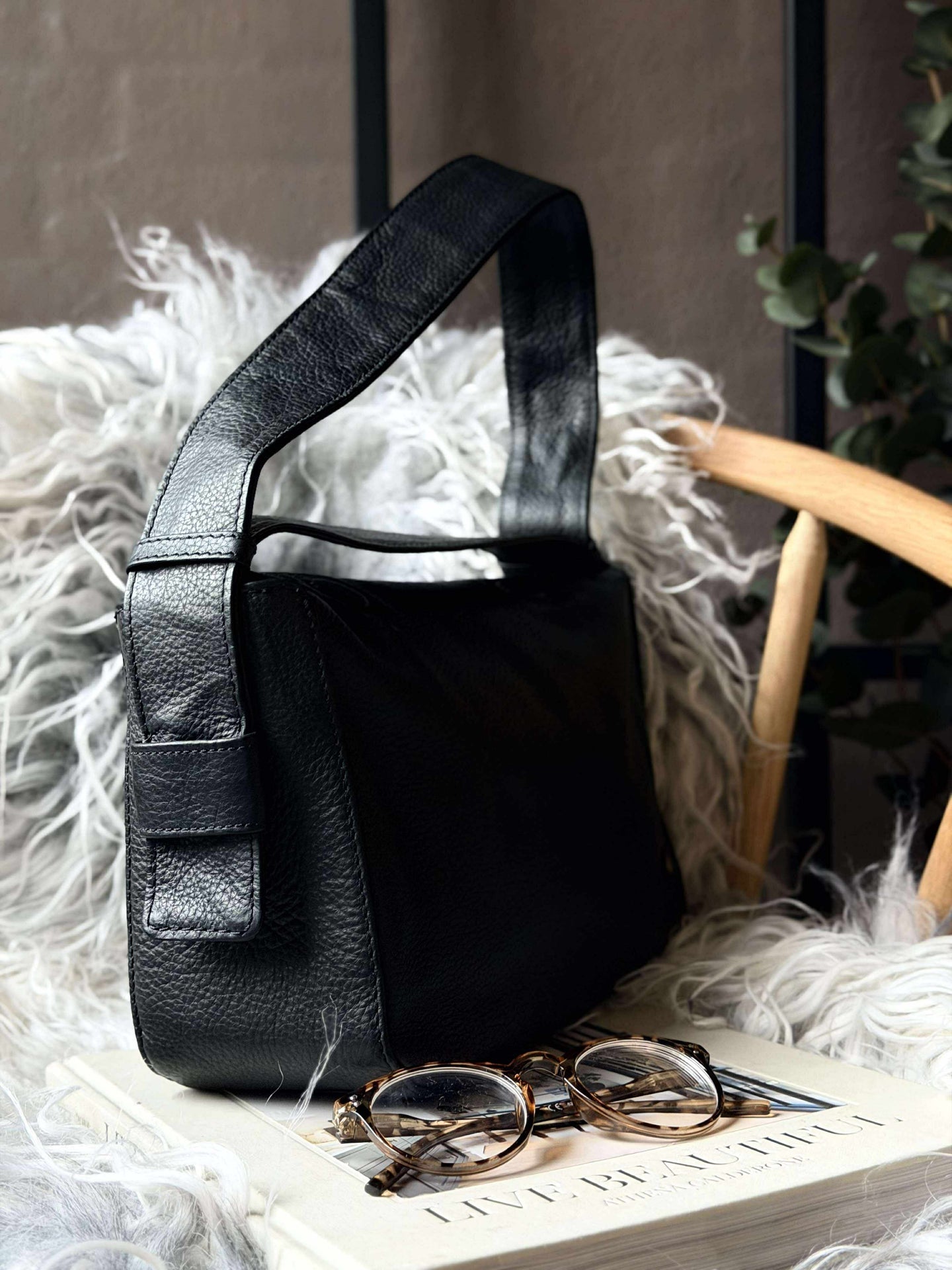 Axelväska Dalia - Svart