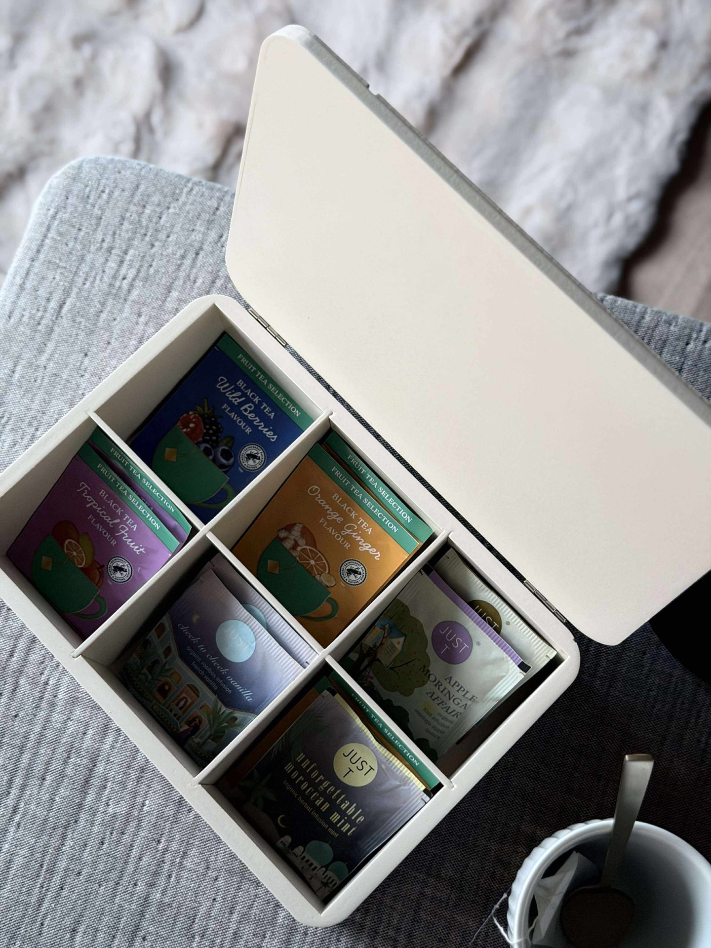 TE-korg - Crème eller Rosa