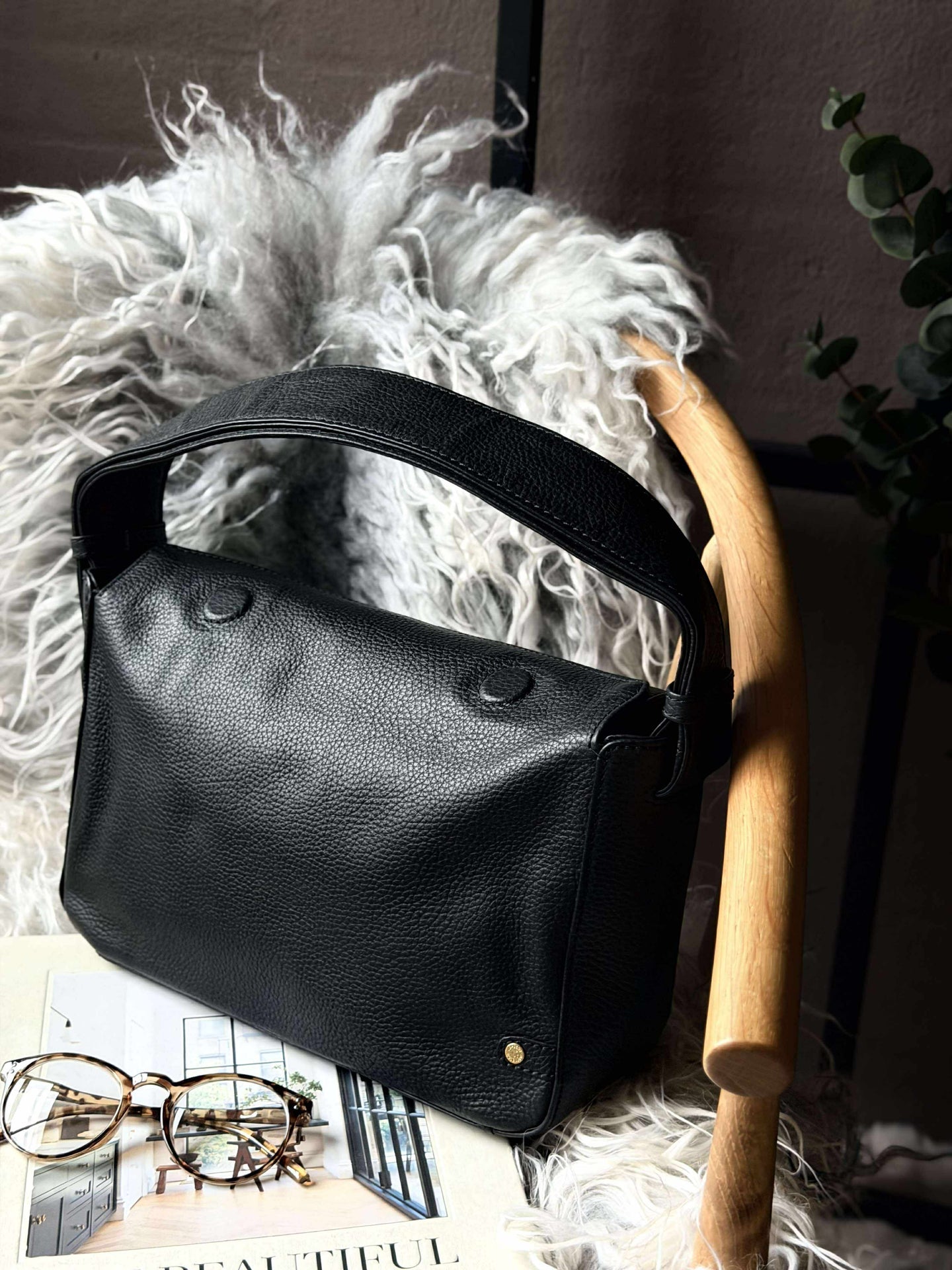 Axelväska Dalia - Svart