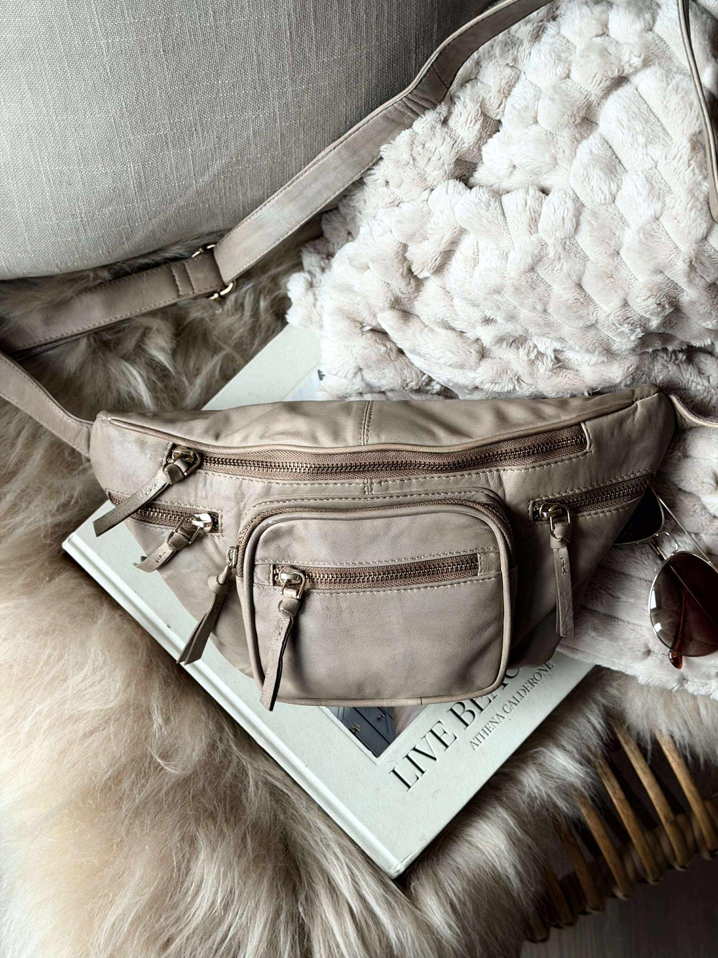 Bumbag – VINTAGE beige