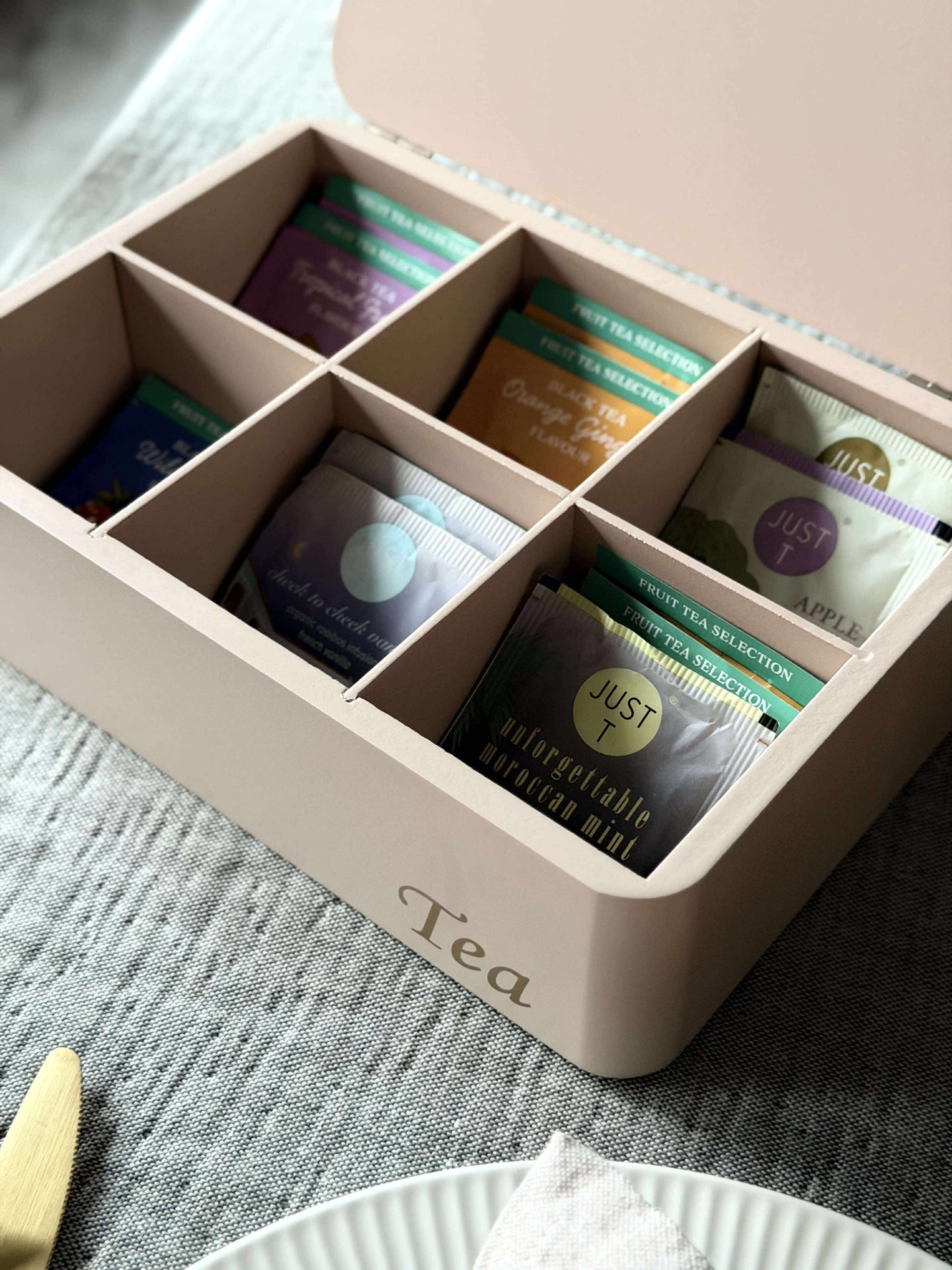 TE-korg - Crème eller Rosa