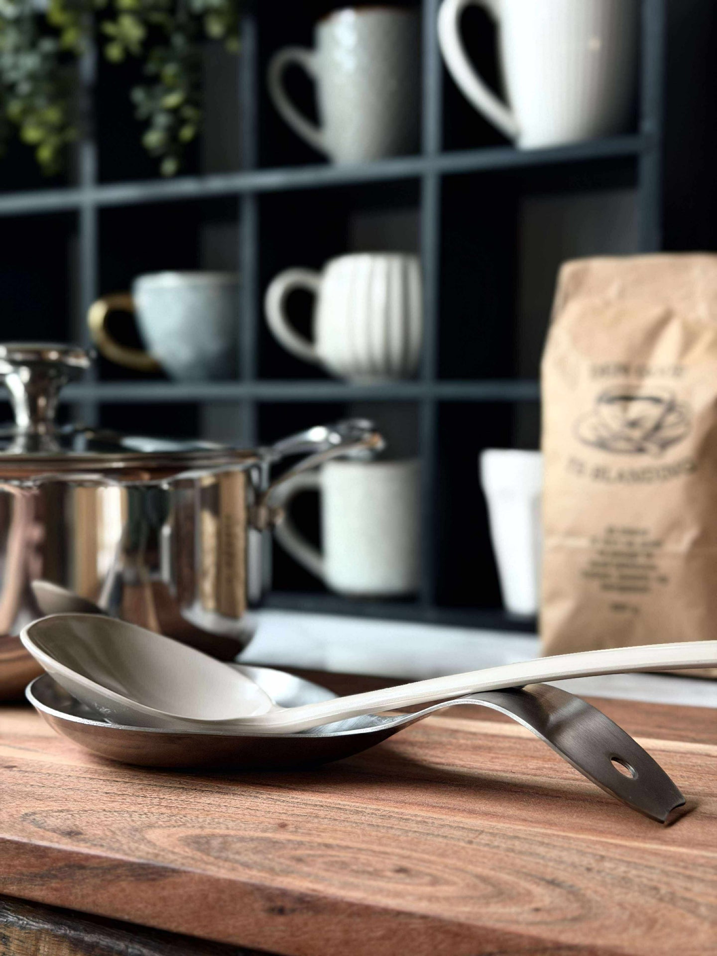 Skedhållare - Rostfritt stål