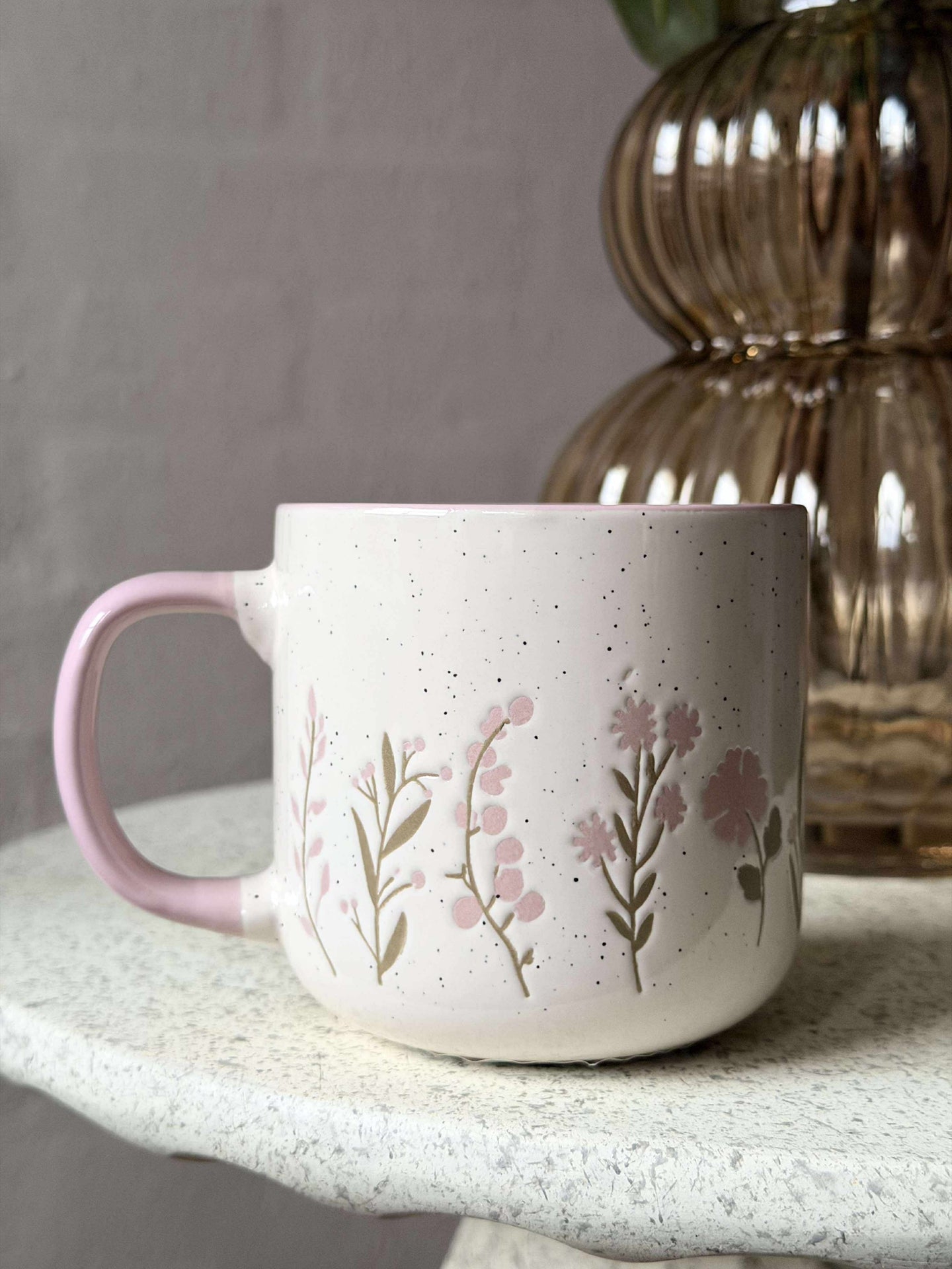 Mugg med blommor - MIX