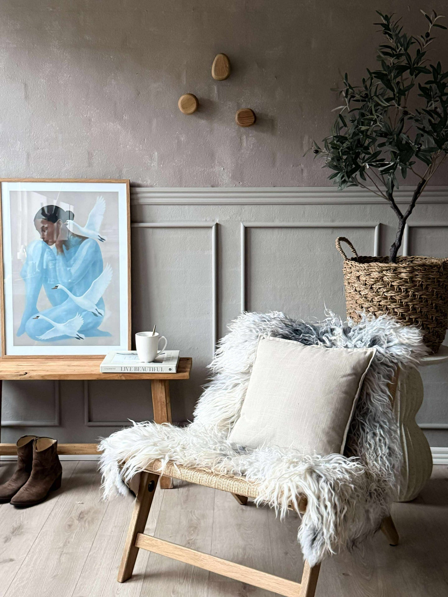 Krok Ek - Set med 3 st