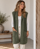 Vest bouclé - Kaki