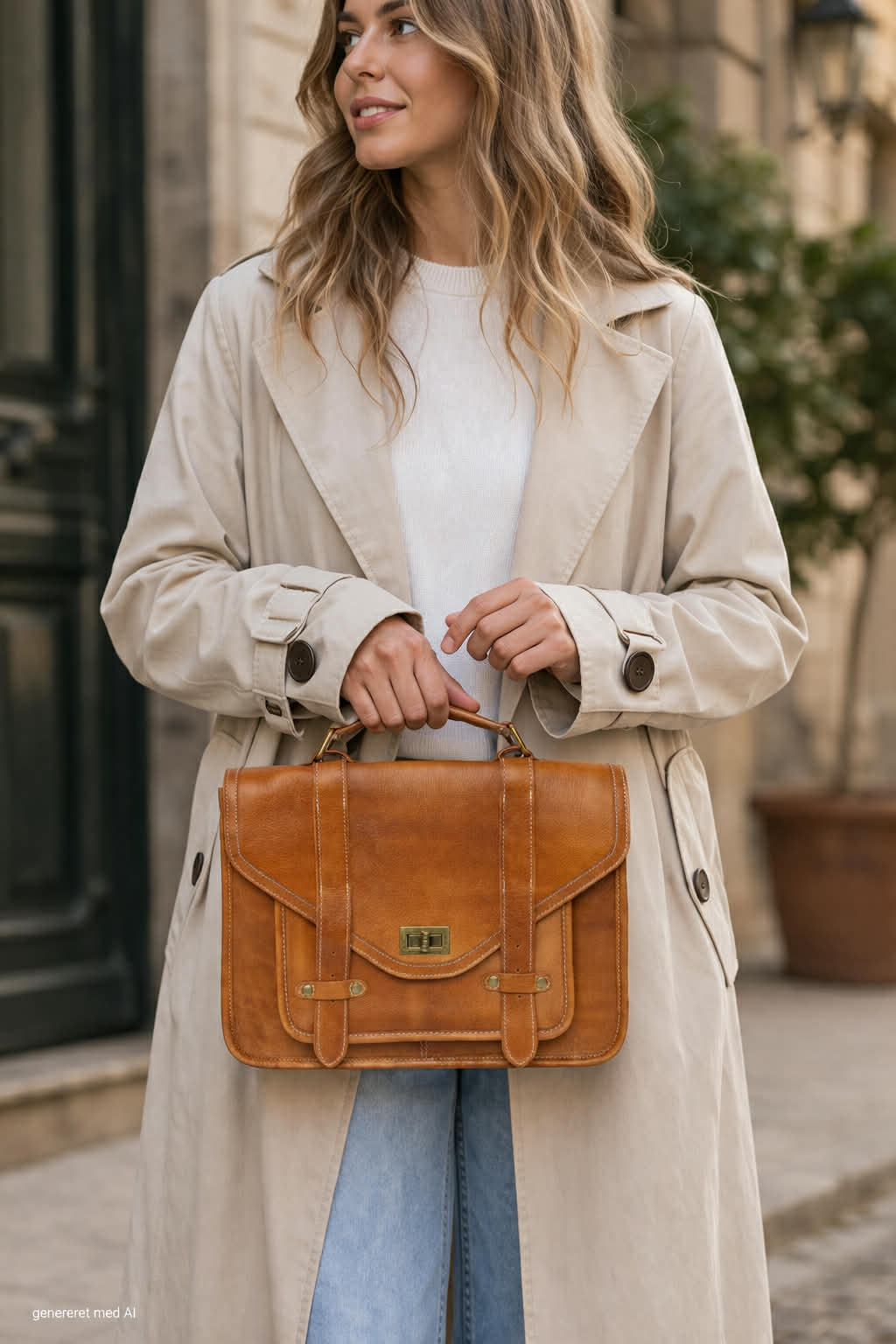 Väska Hallie – Cognac