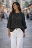 Skjortblus Victoria - Stone grey