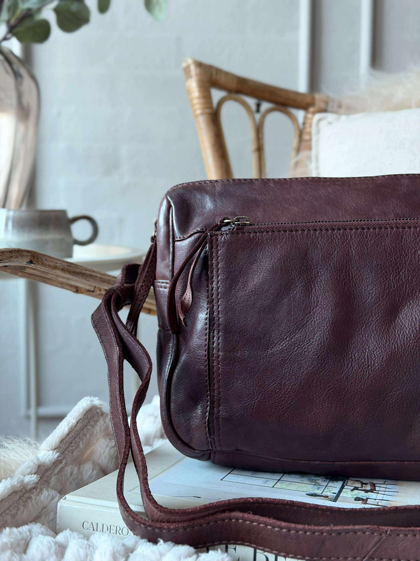 Crossbody Raw Boheme Big – Brown