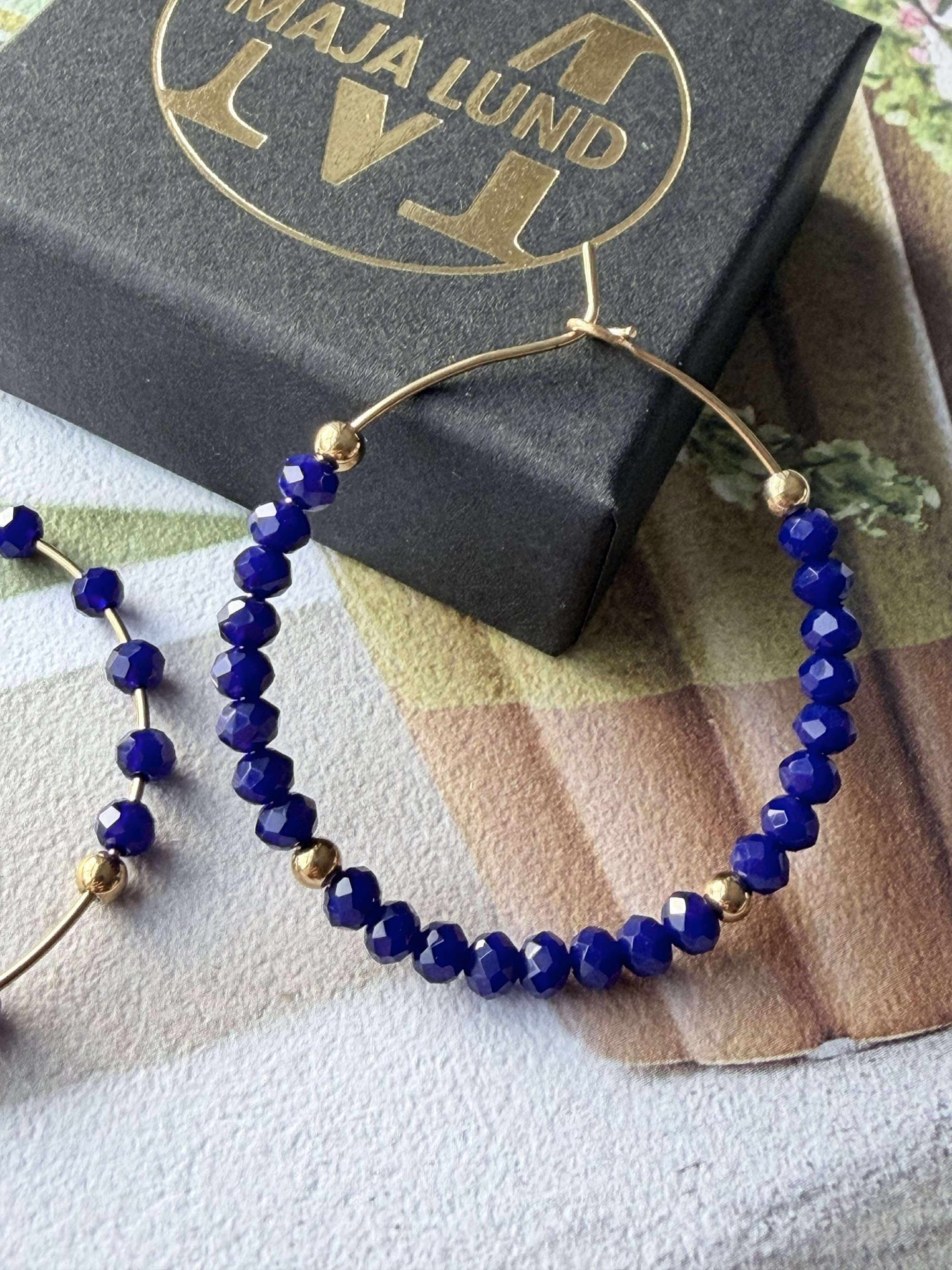 Örhängen Merle – Royal Blue