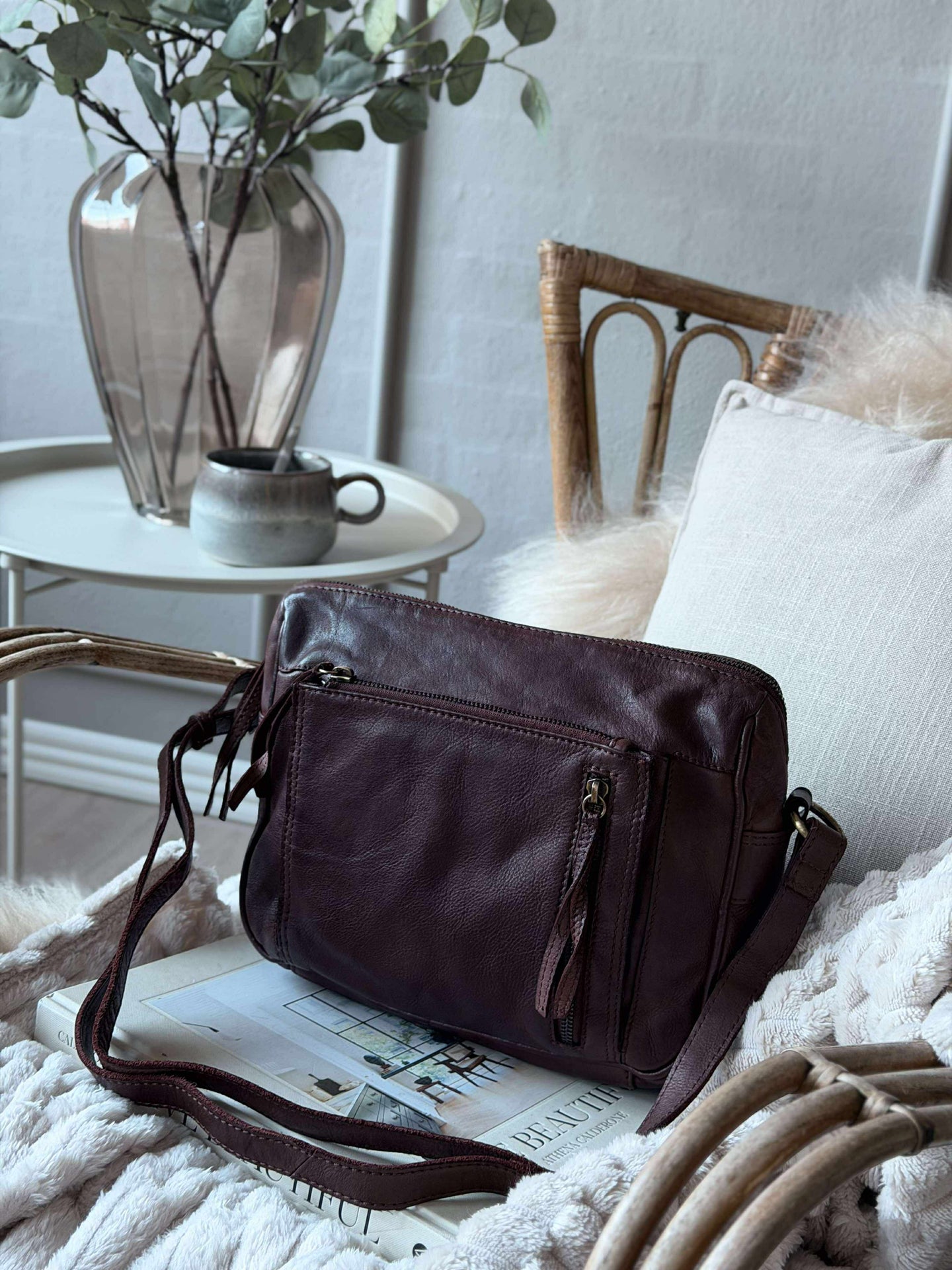 Crossbody Raw Boheme Big – Brown