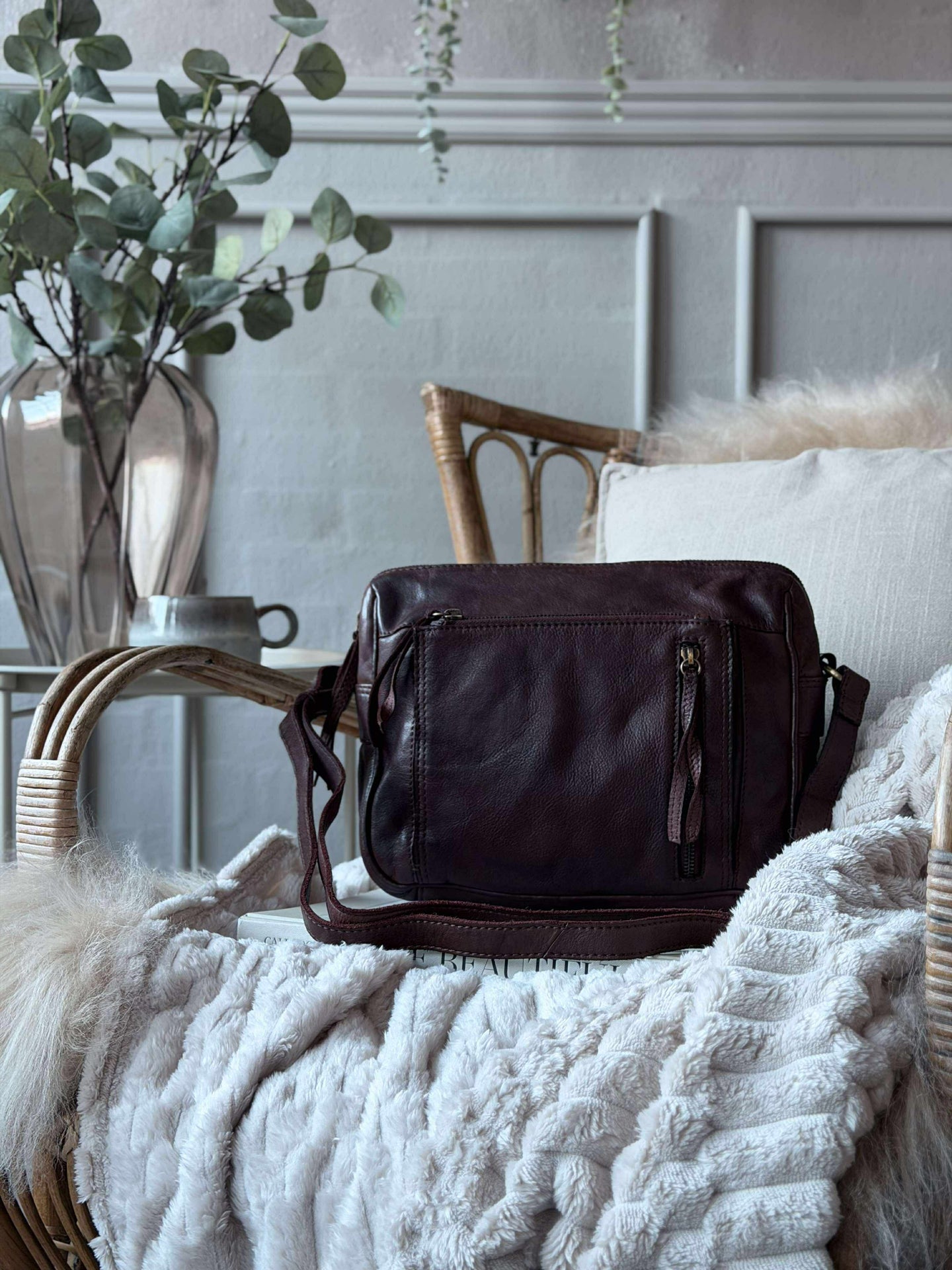 Crossbody Raw Boheme Big – Brown