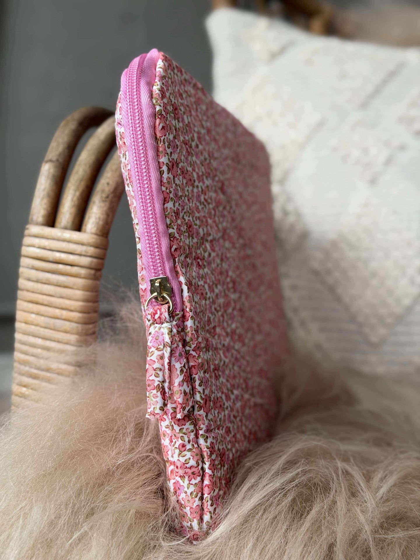 Sleeve till iPad/laptop - Rosa