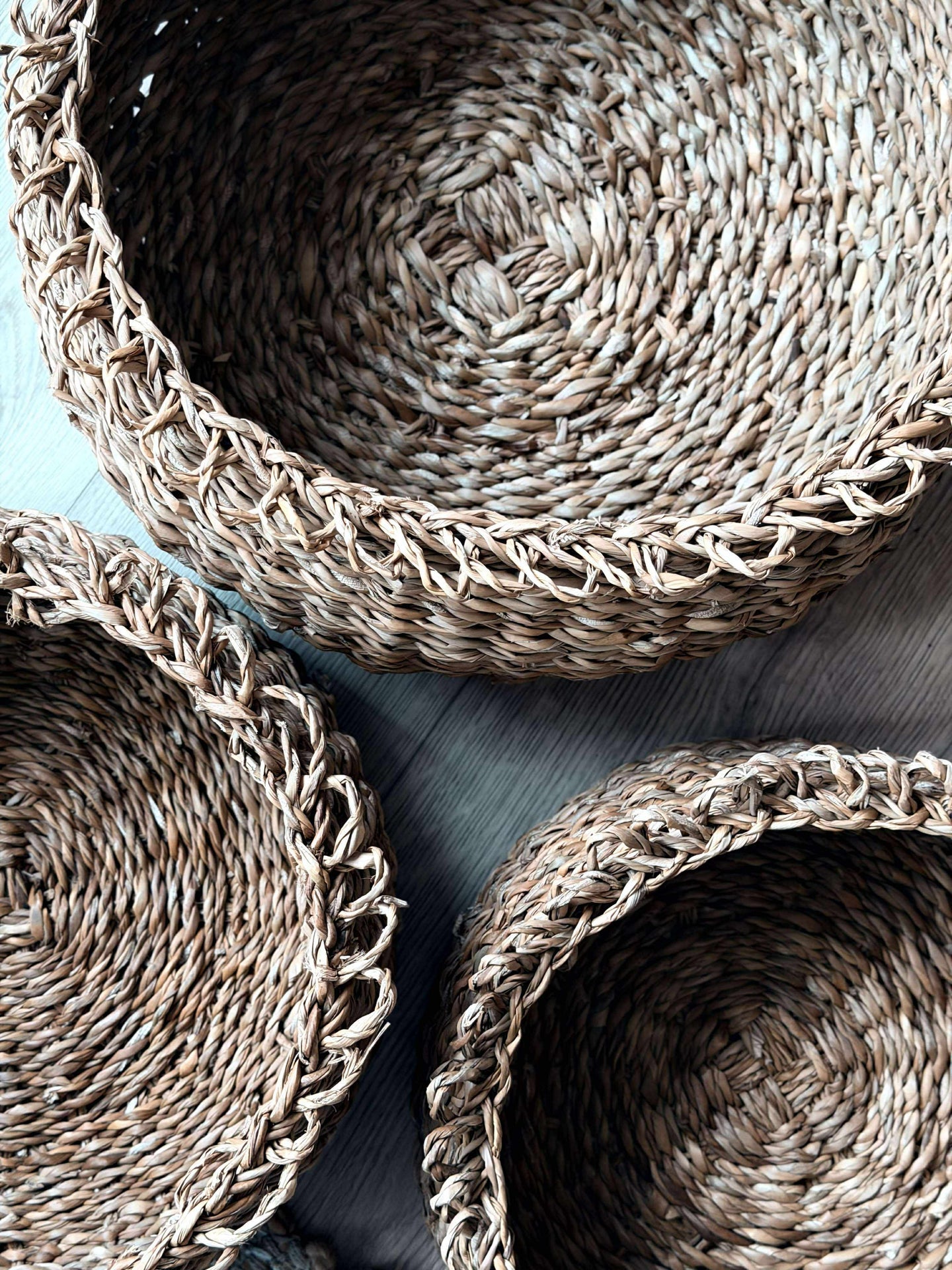 Korg Ida låg - Set 3 st