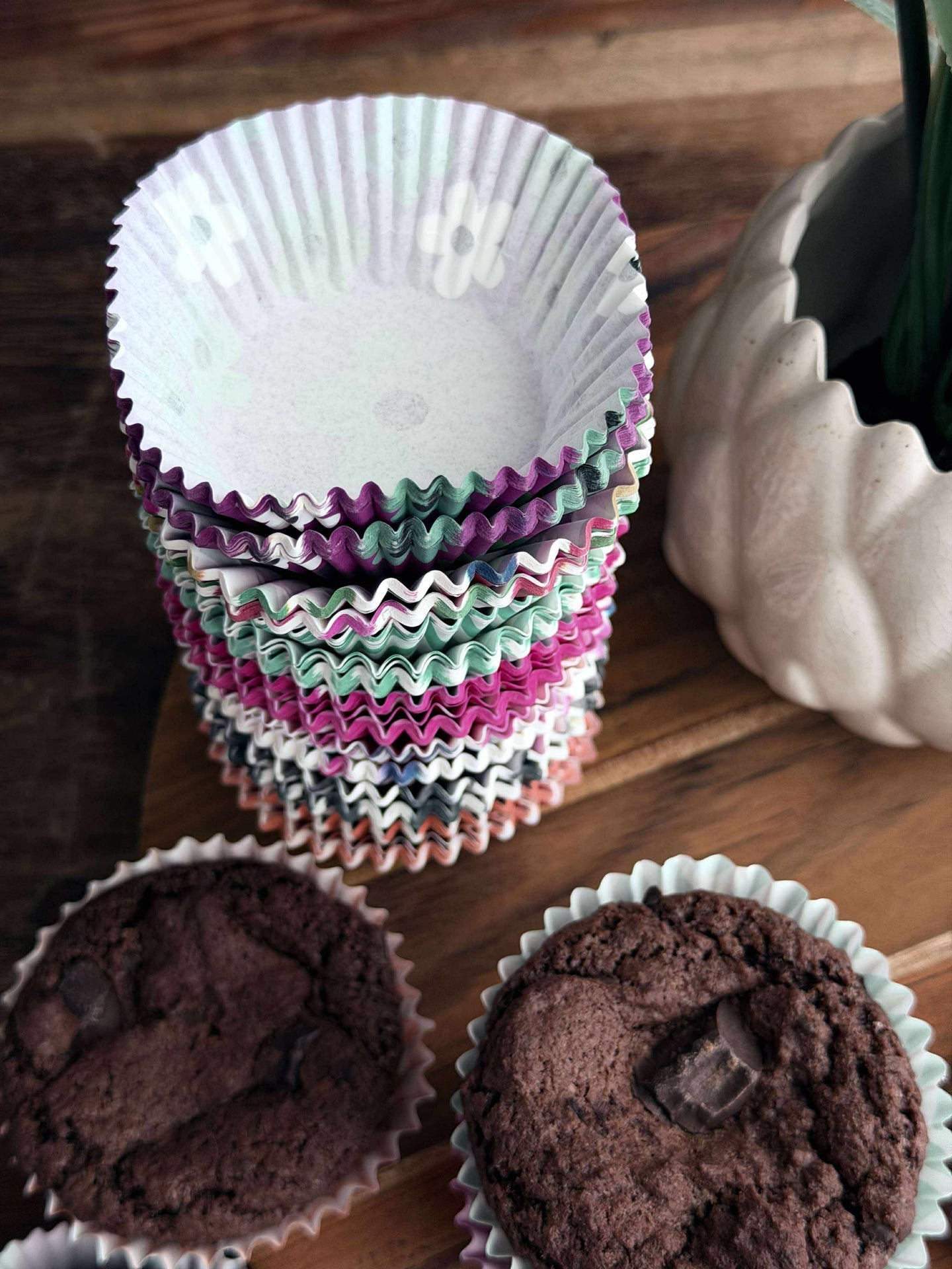 Muffinsformar 60 st - Color mix