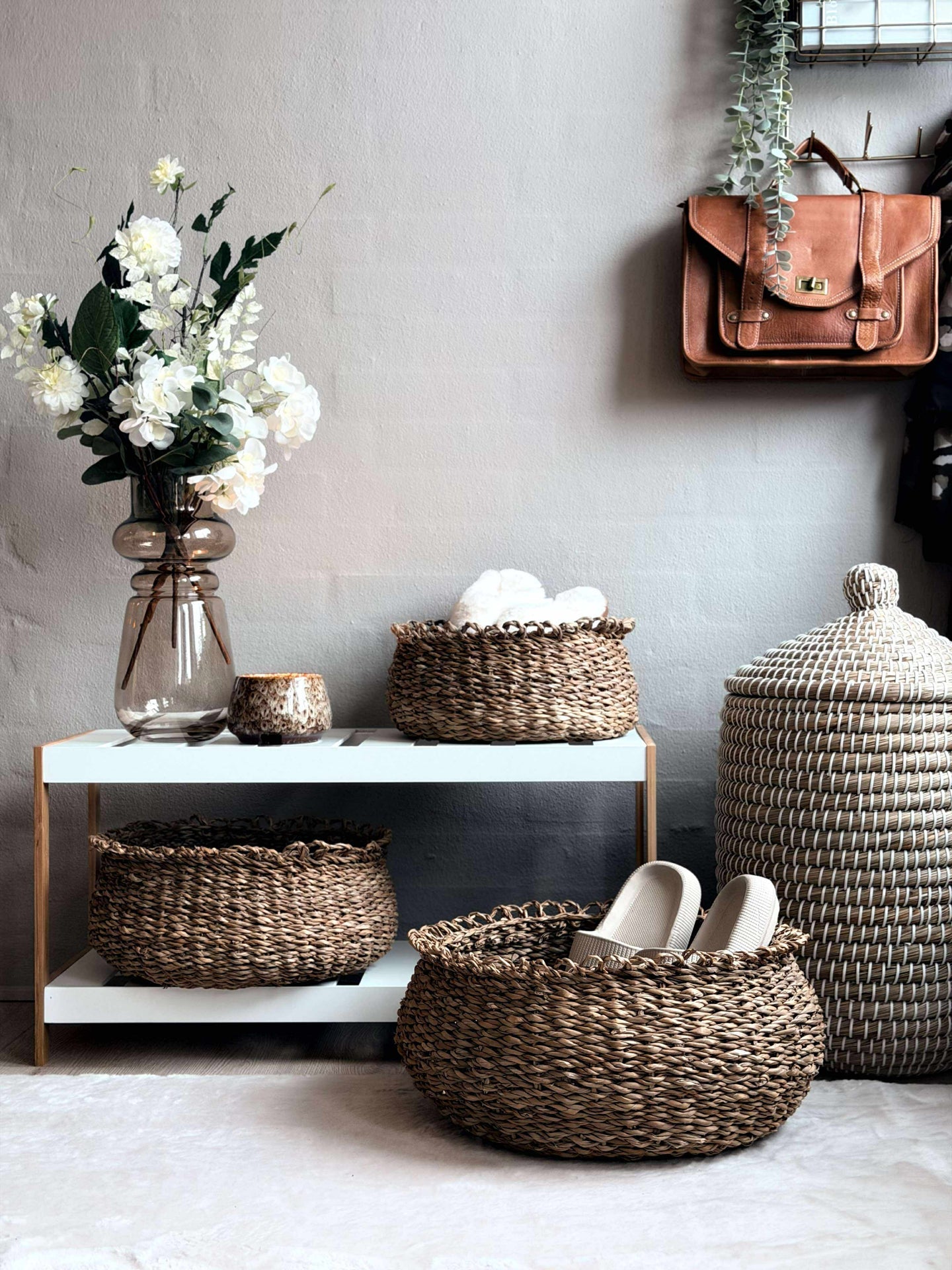 Korg Ida låg - Set 3 st