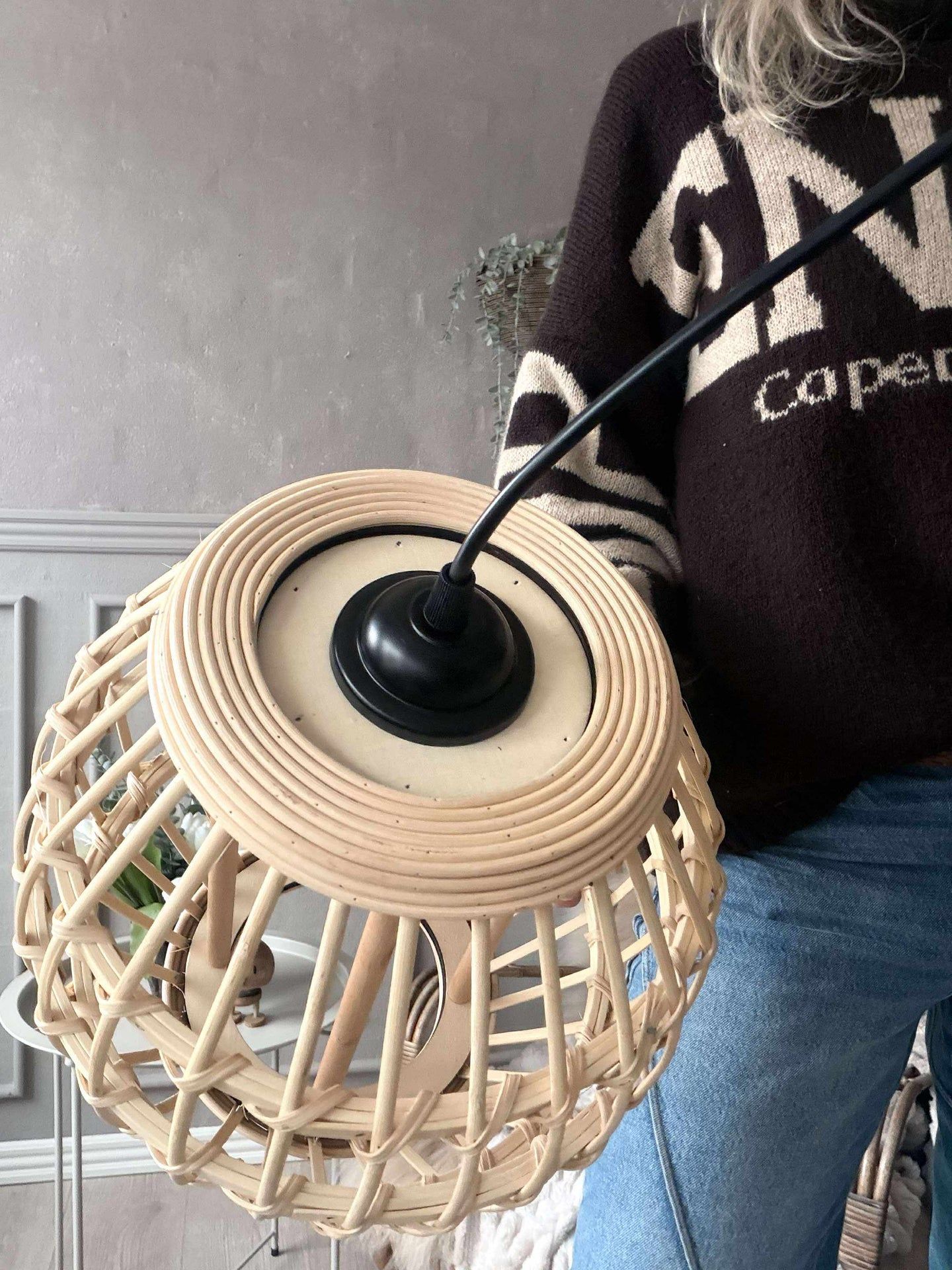 Lampa Bambu - Dia 28 cm