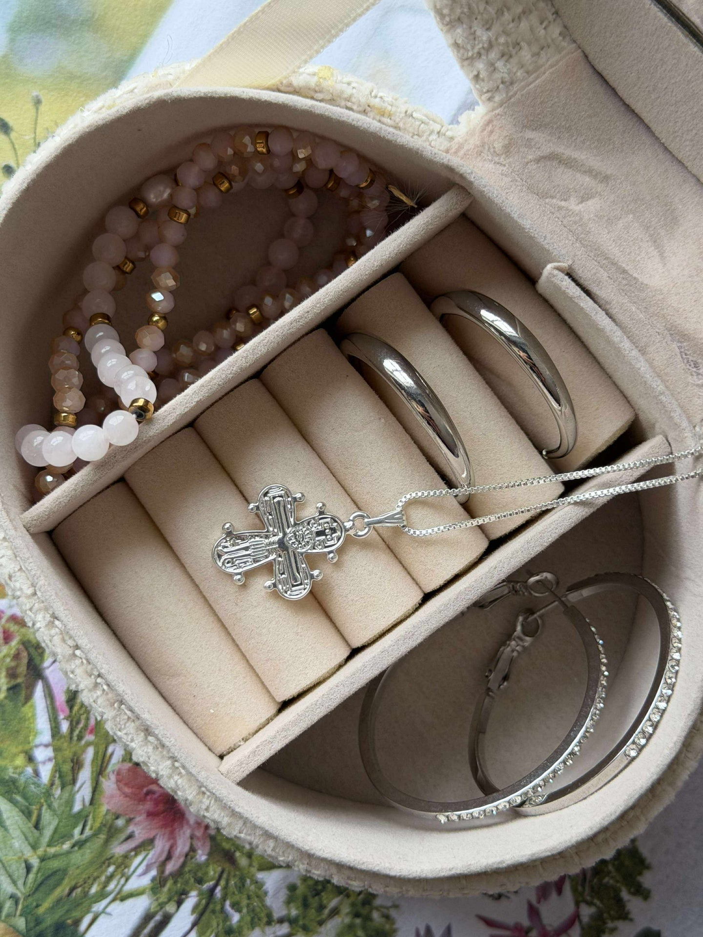 DAGMAR halsband silverpläterat