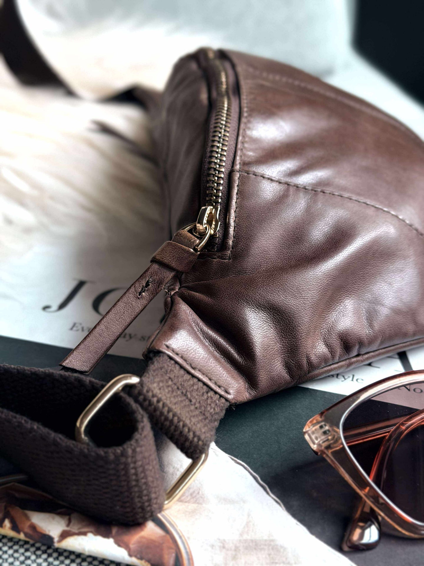 Bumbag JUNE True Brown