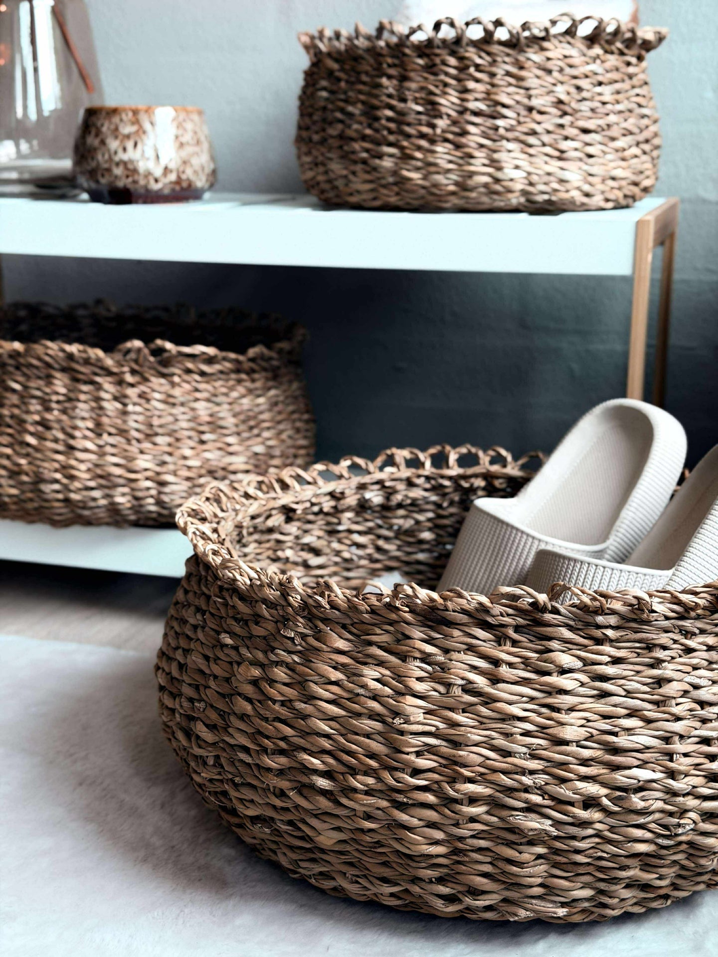 Korg Ida låg - Set 3 st