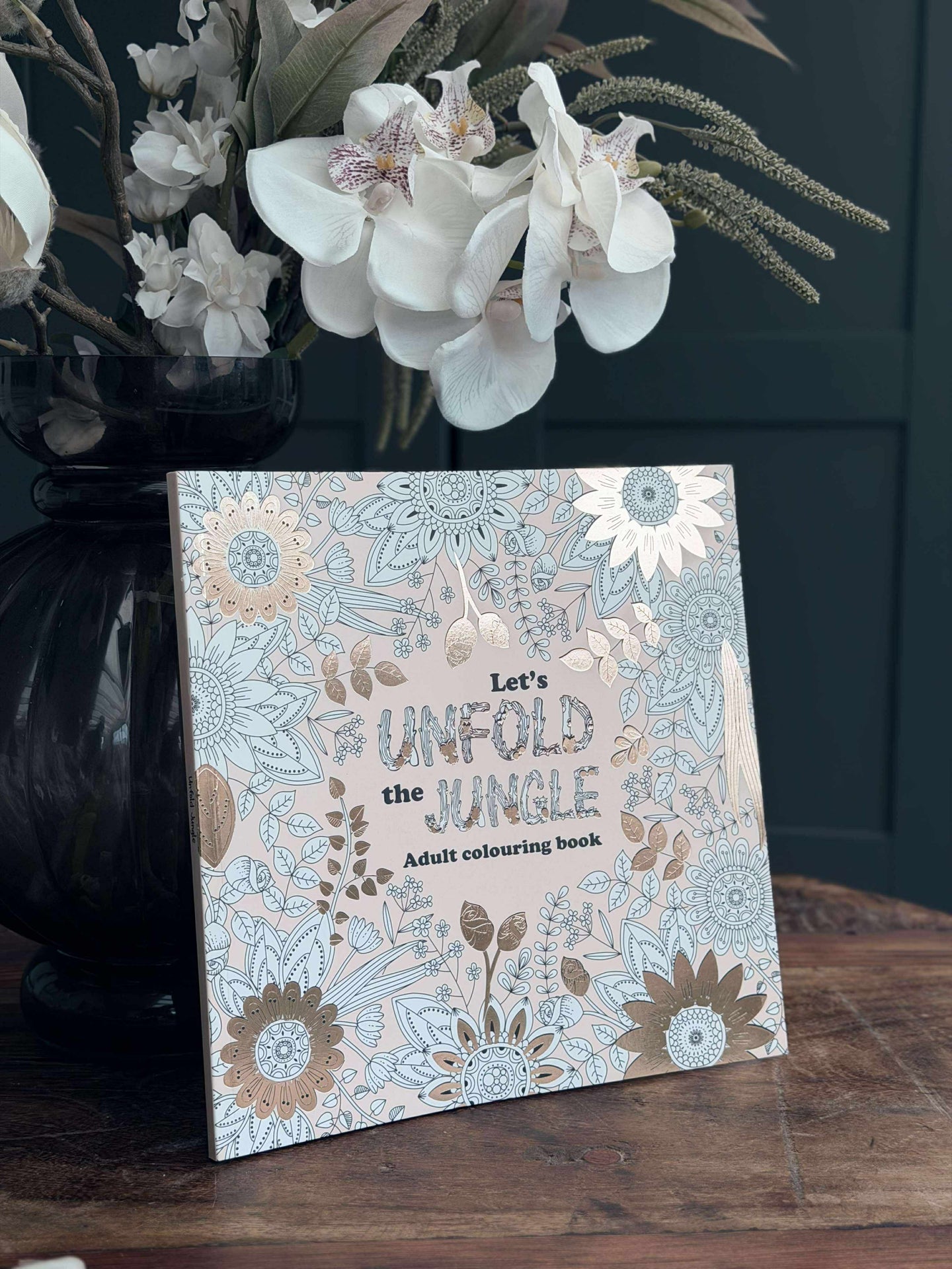 Målarbok för vuxna - Låt oss Utforska Djungeln MIX