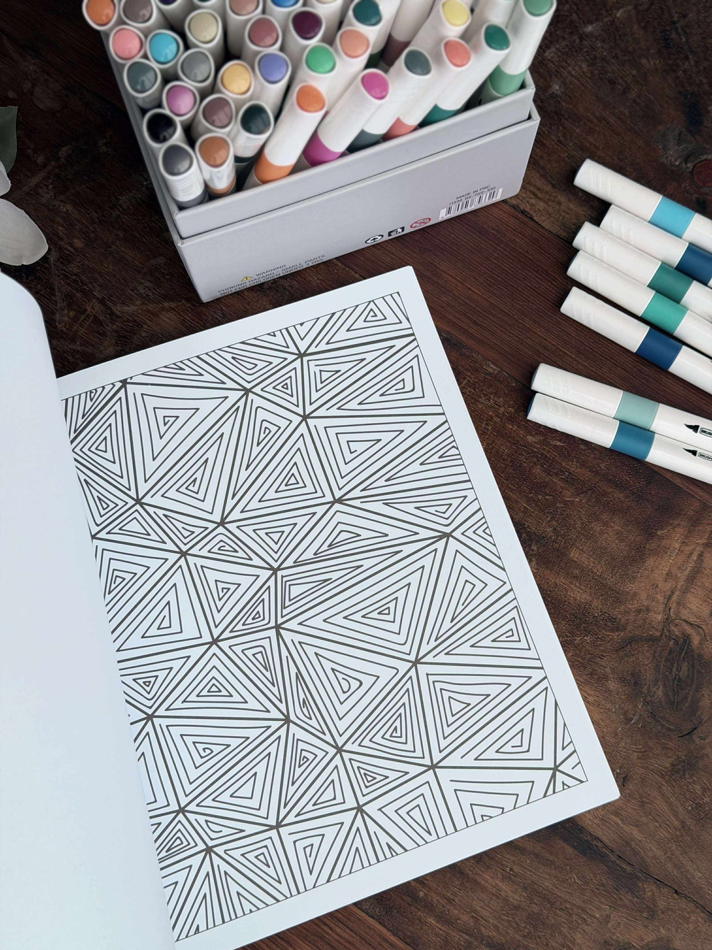 Målarbok för vuxna - Låt oss Utforska Djungeln MIX