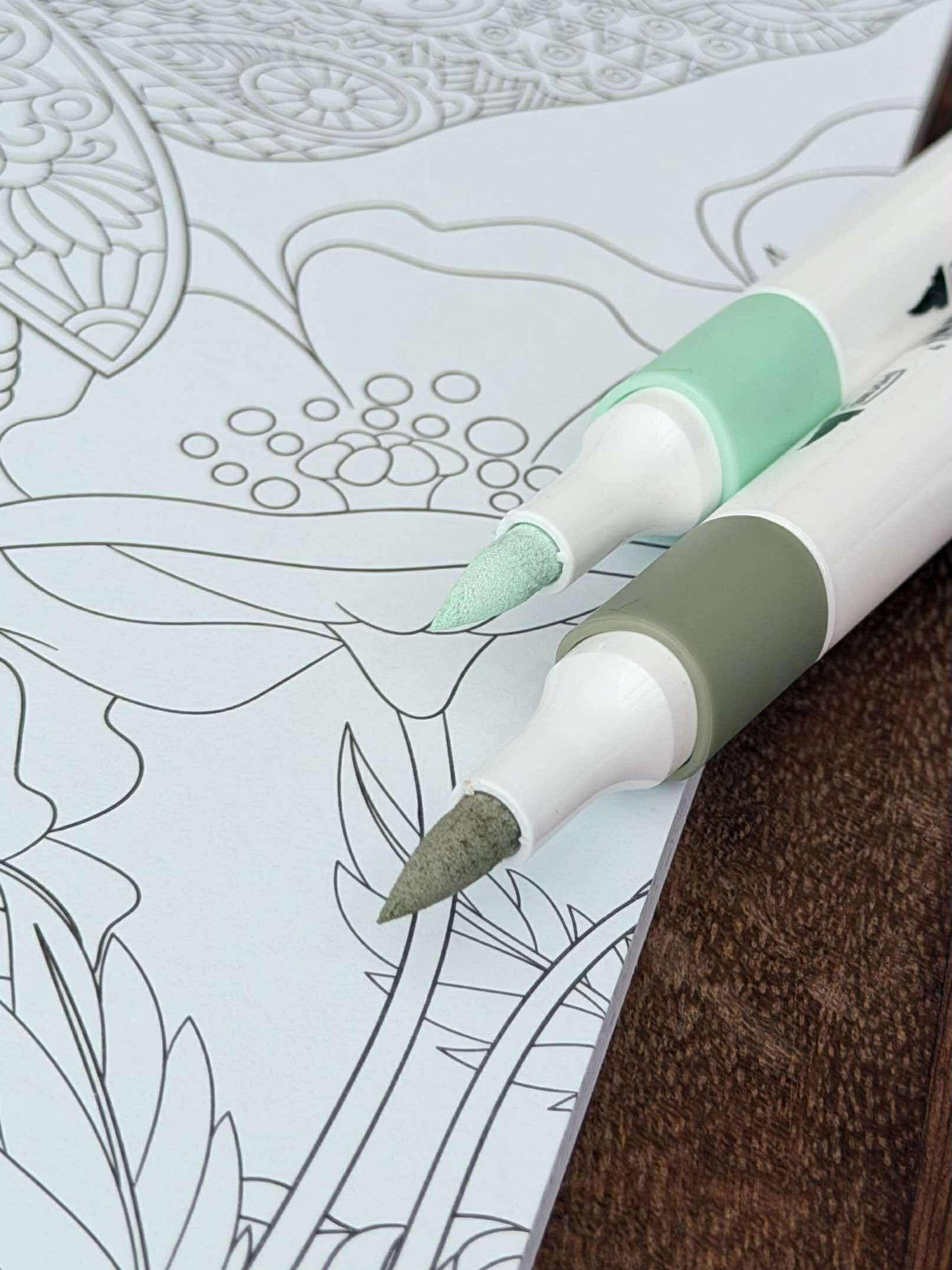Akryl Markers - 100 st. Bra för stenmålning