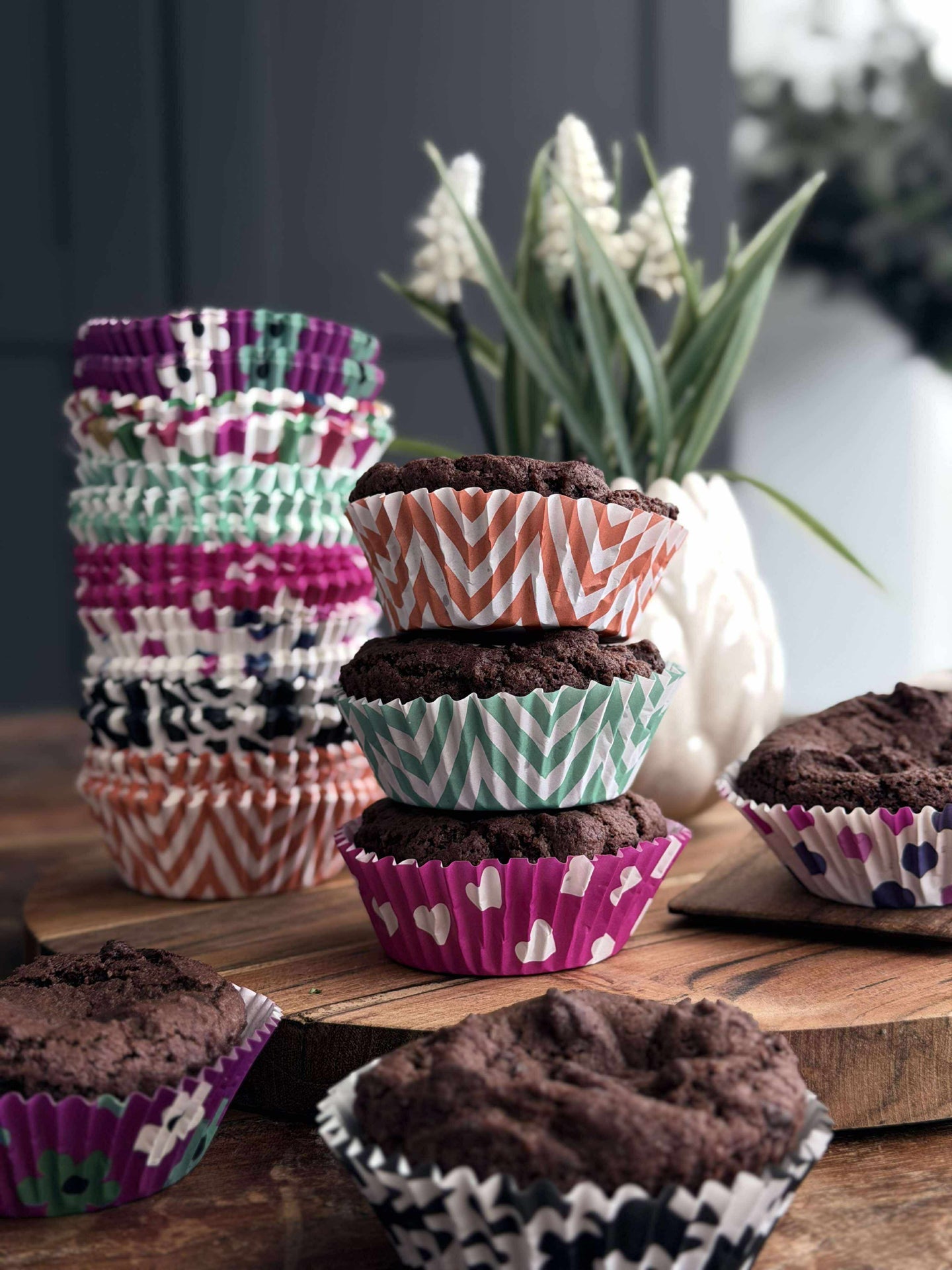Muffinsformar 60 st - Color mix