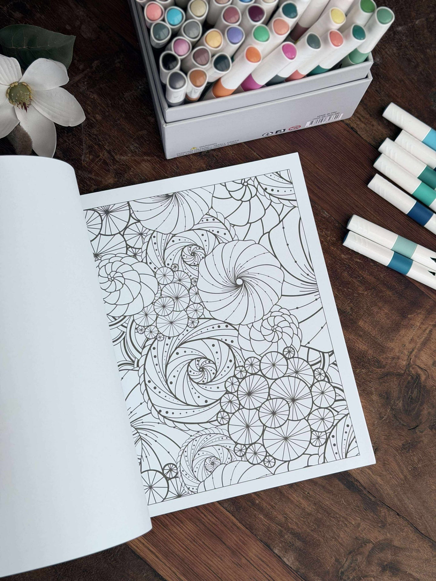 Målarbok för vuxna - Låt oss Utforska Djungeln MIX