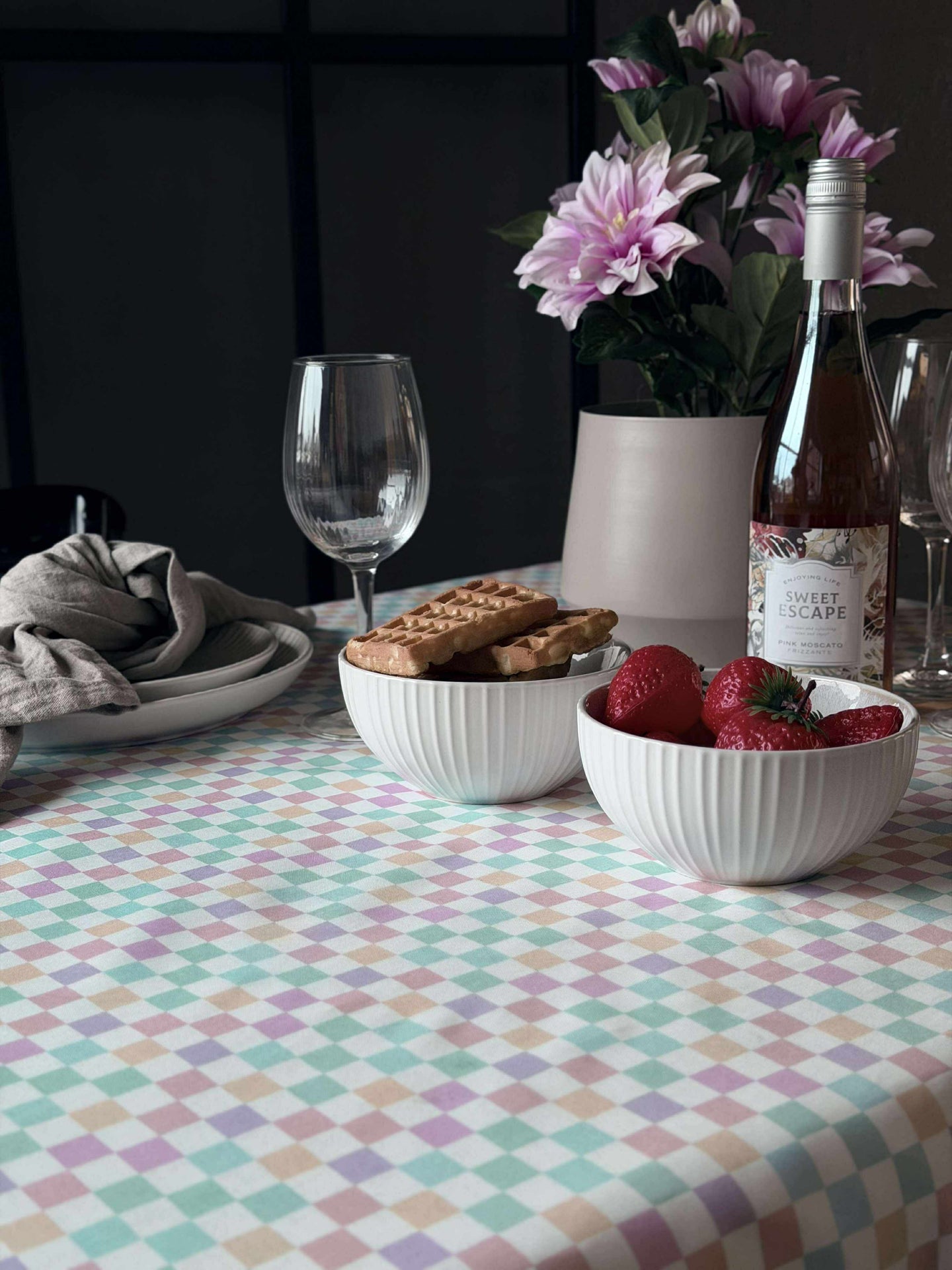 Duk - Pastellrutor