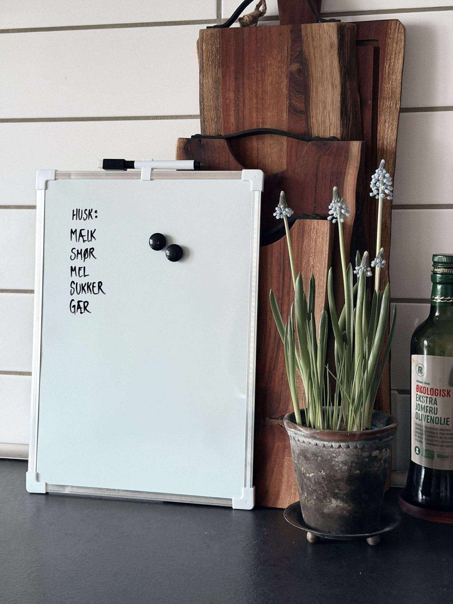 Magnetisk mini whiteboardtavla