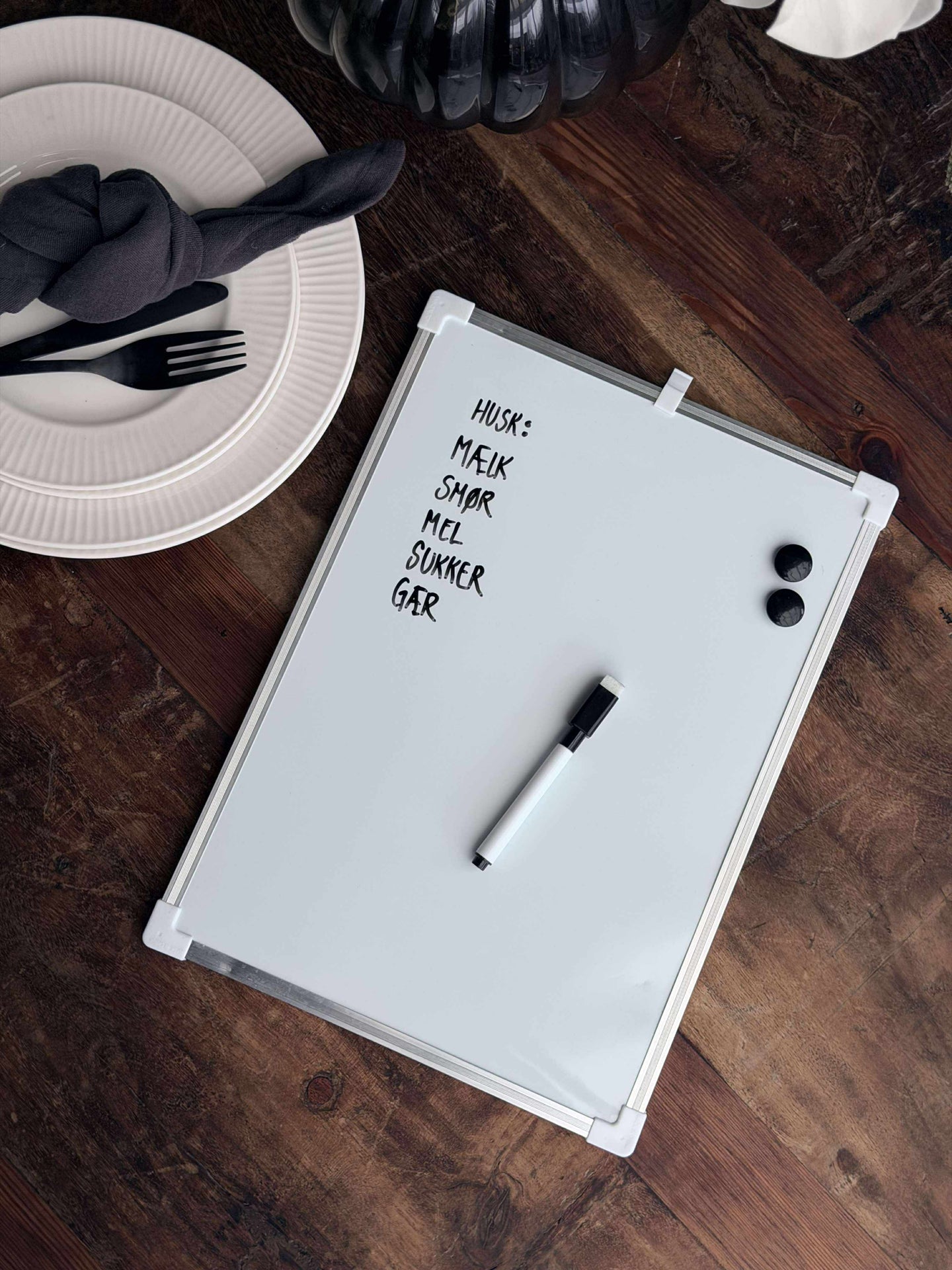 Magnetisk mini whiteboardtavla