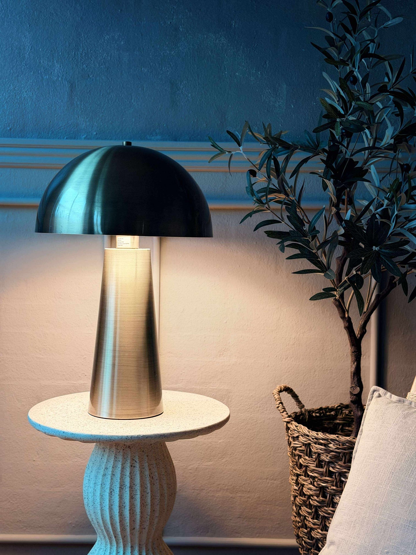 Stor bordslampa - Gold