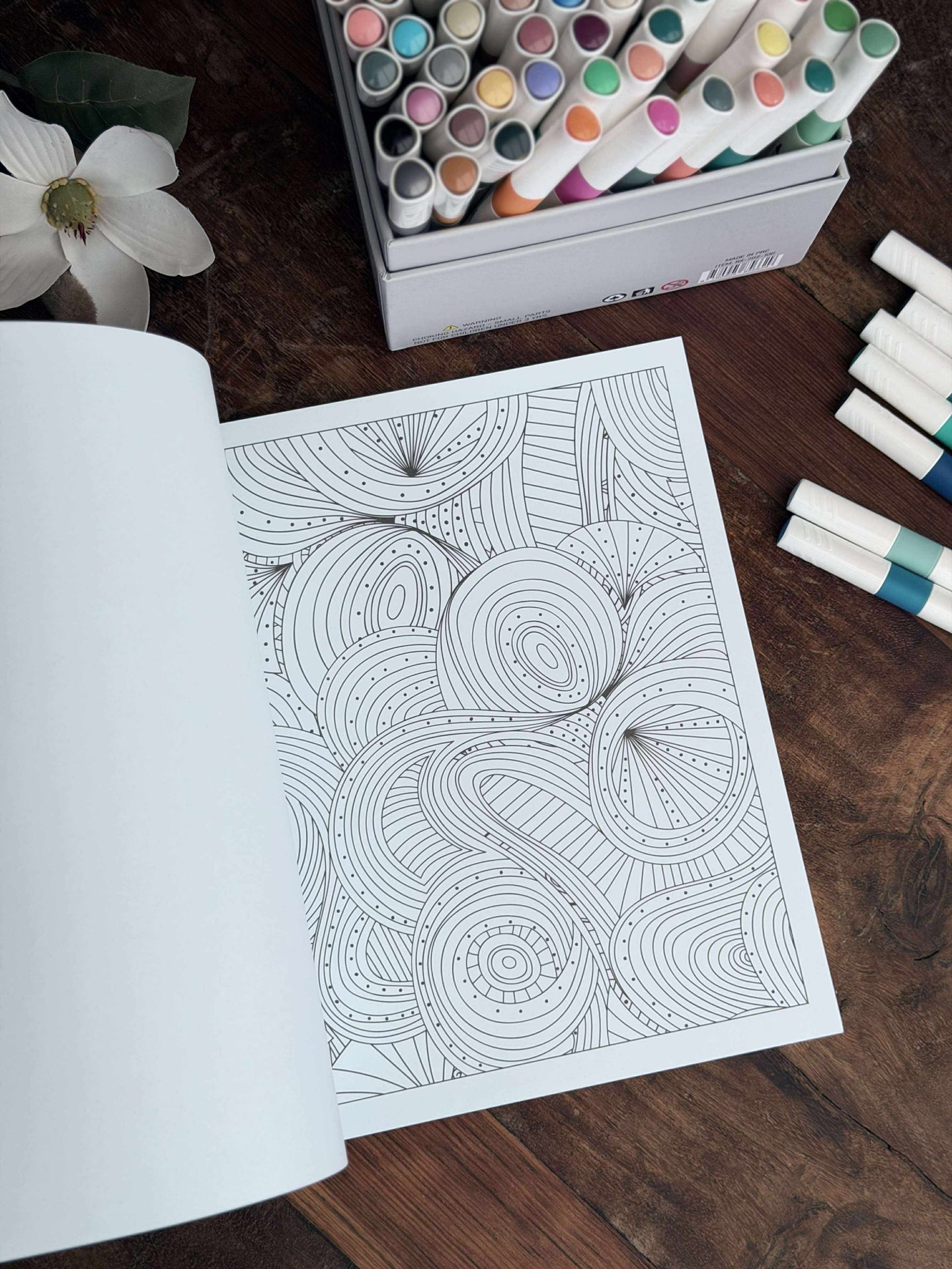 Målarbok för vuxna - Låt oss Utforska Djungeln MIX