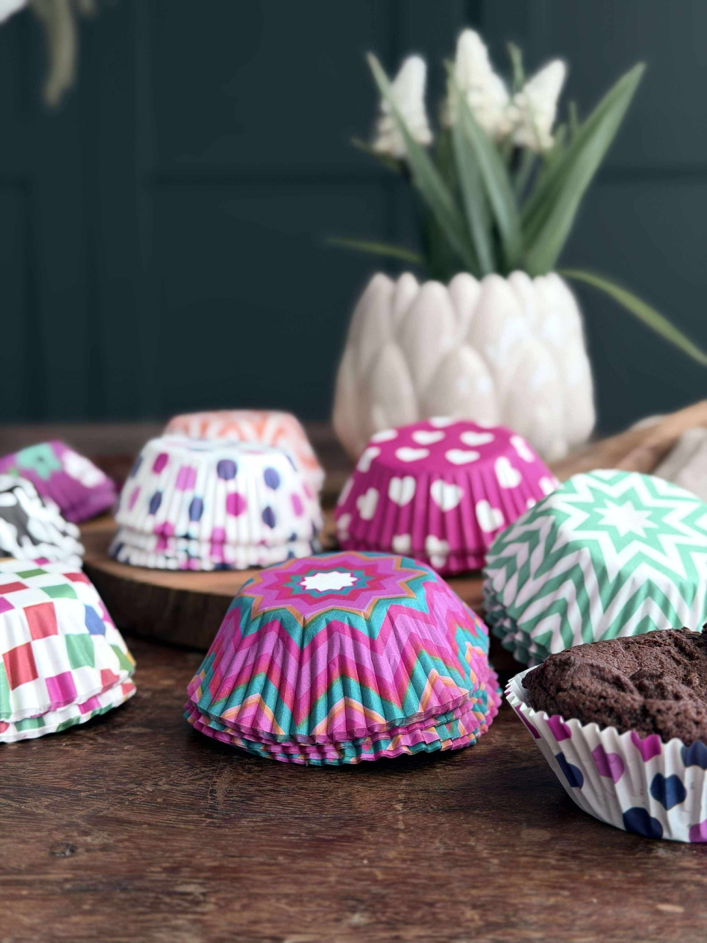 Muffinsformar 60 st - Color mix