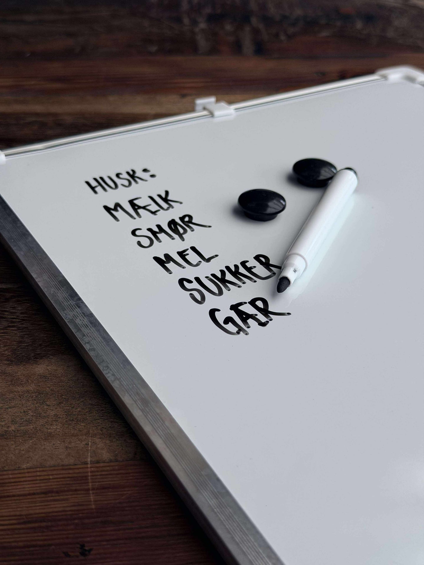 Magnetisk mini whiteboardtavla